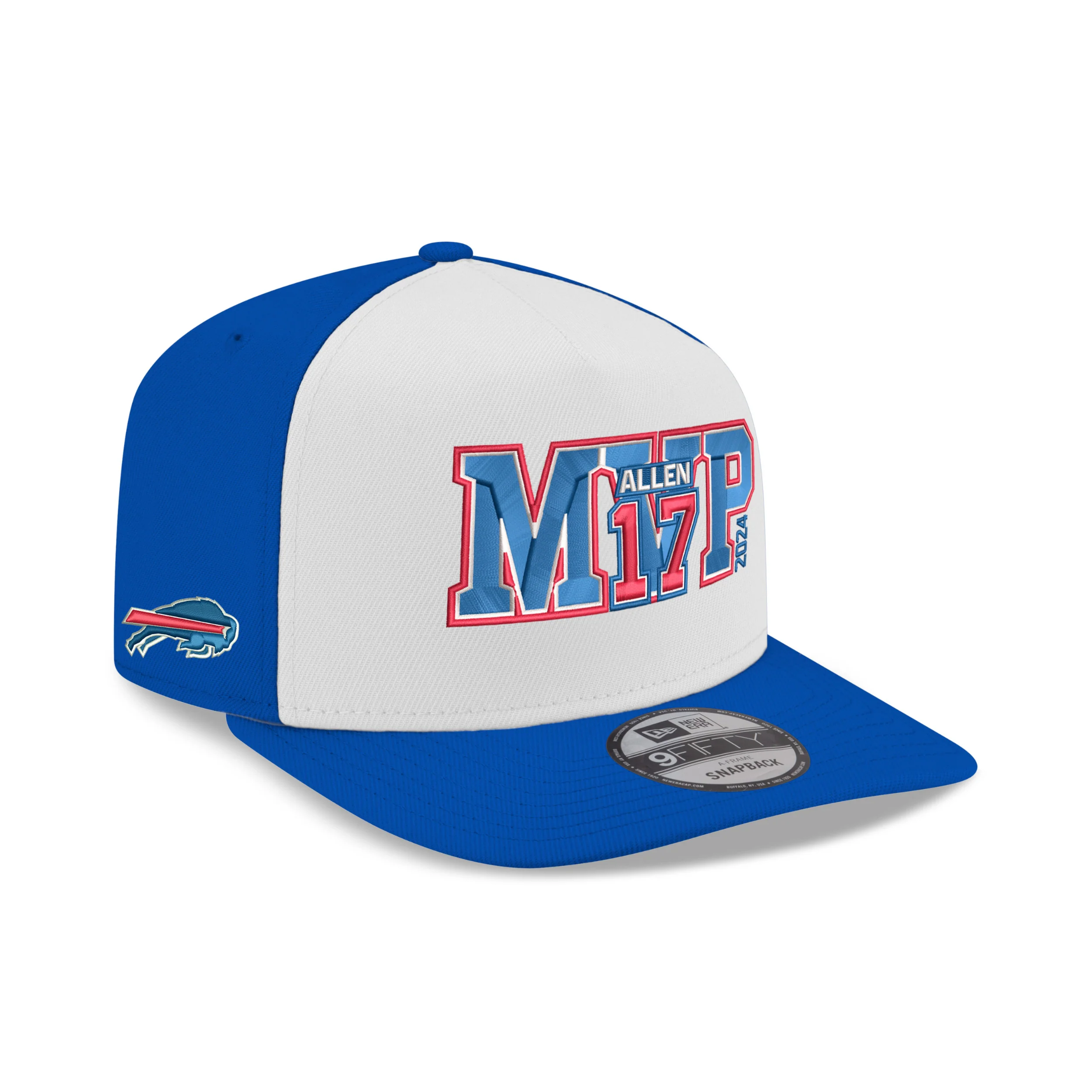 Final Sale - New Era 9FIFTY Allen 17 MVP Royal & White A-Frame Snapback