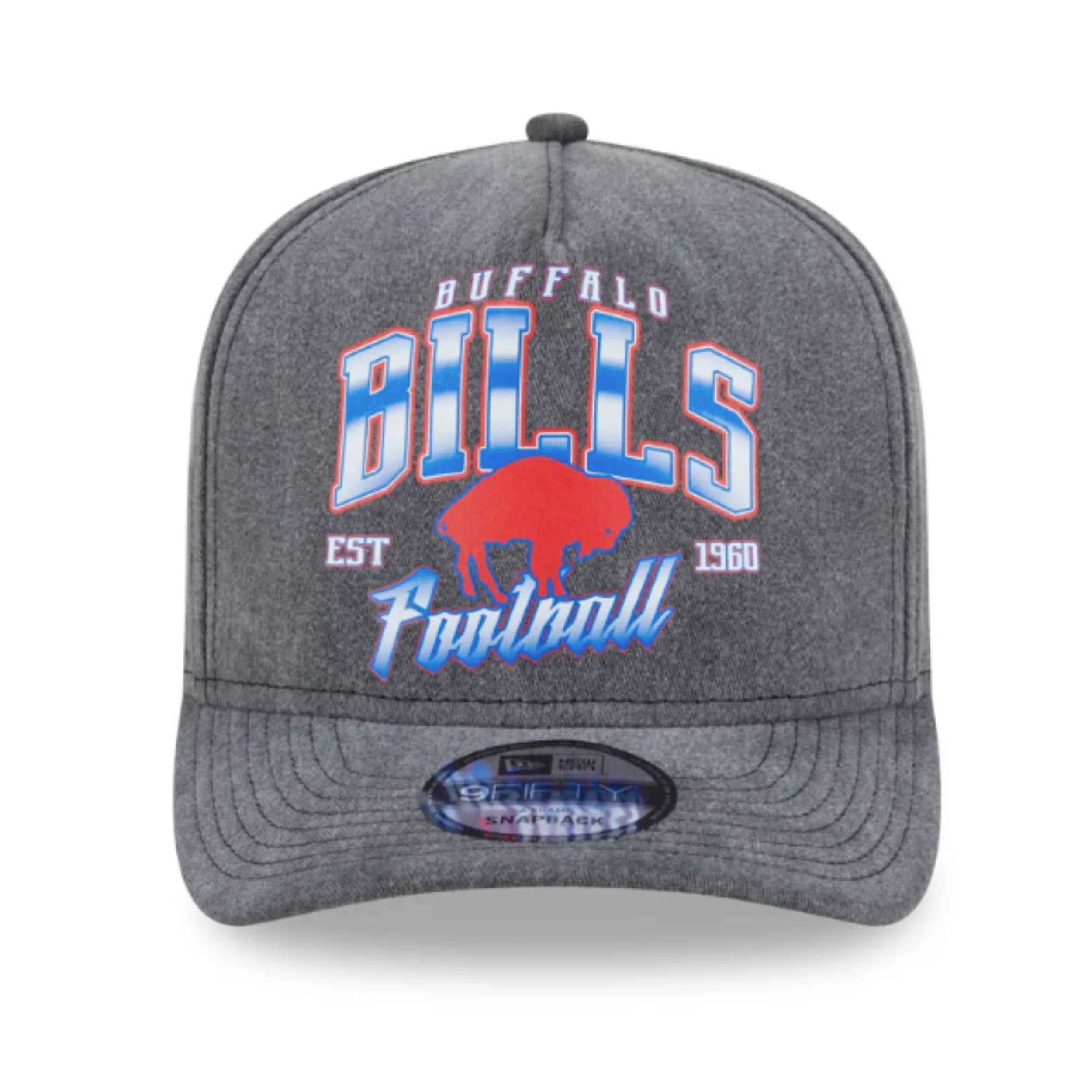 New Era 9FIFTY Buffalo Bills Throwback Washed A-Frame Snapback - Image 2
