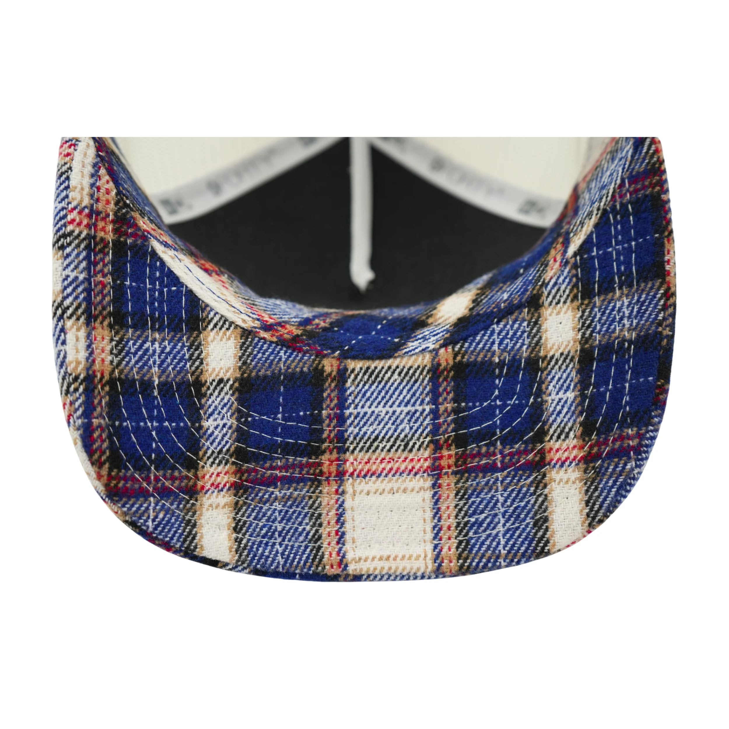 New Era 9FORTY Buffalo Bills Rustic Red, White, & Blue Plaid M-Crown Snapback - Image 6