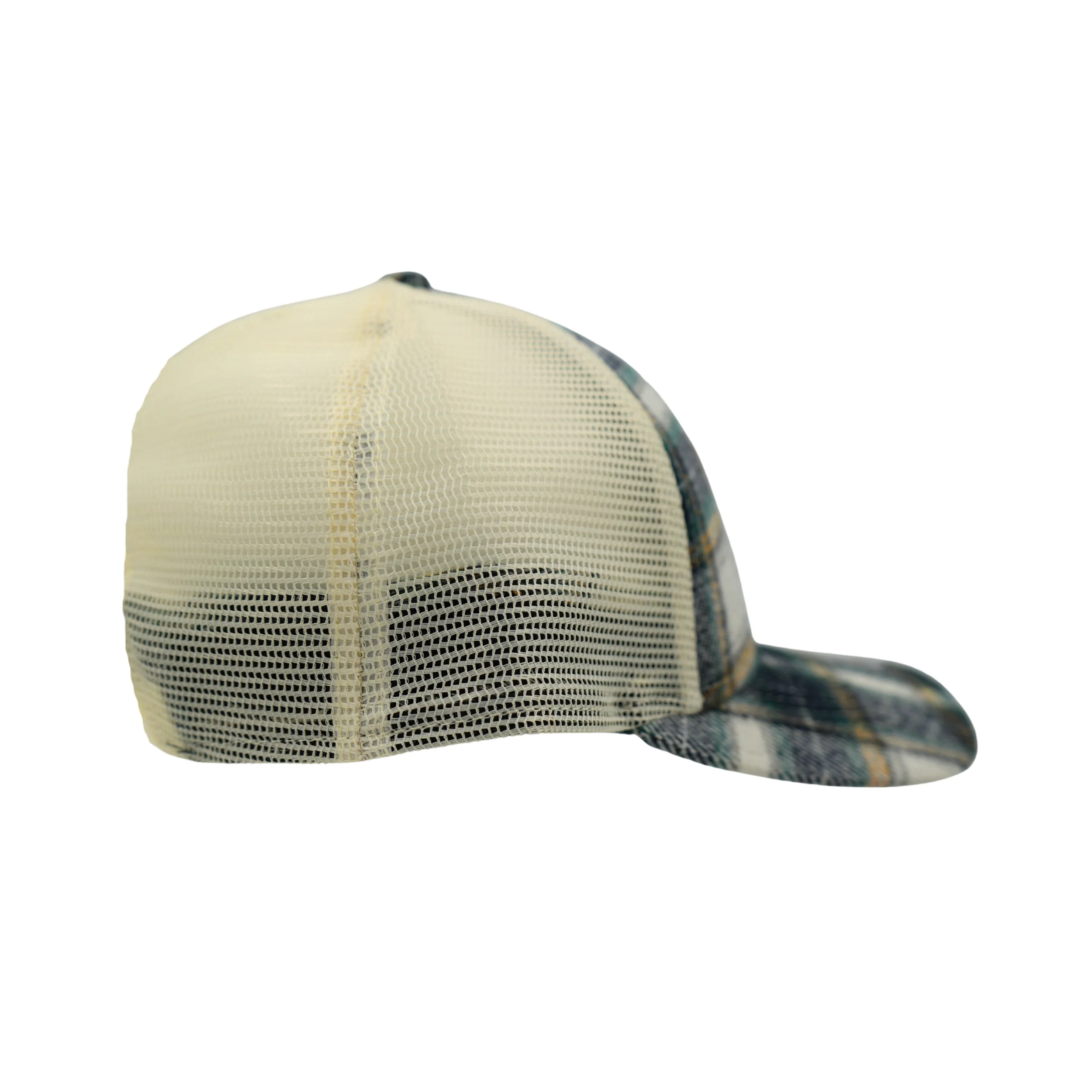 New Era 9FORTY Buffalo Bills Rustic Green & Yellow Plaid M-Crown Snapback - Image 5