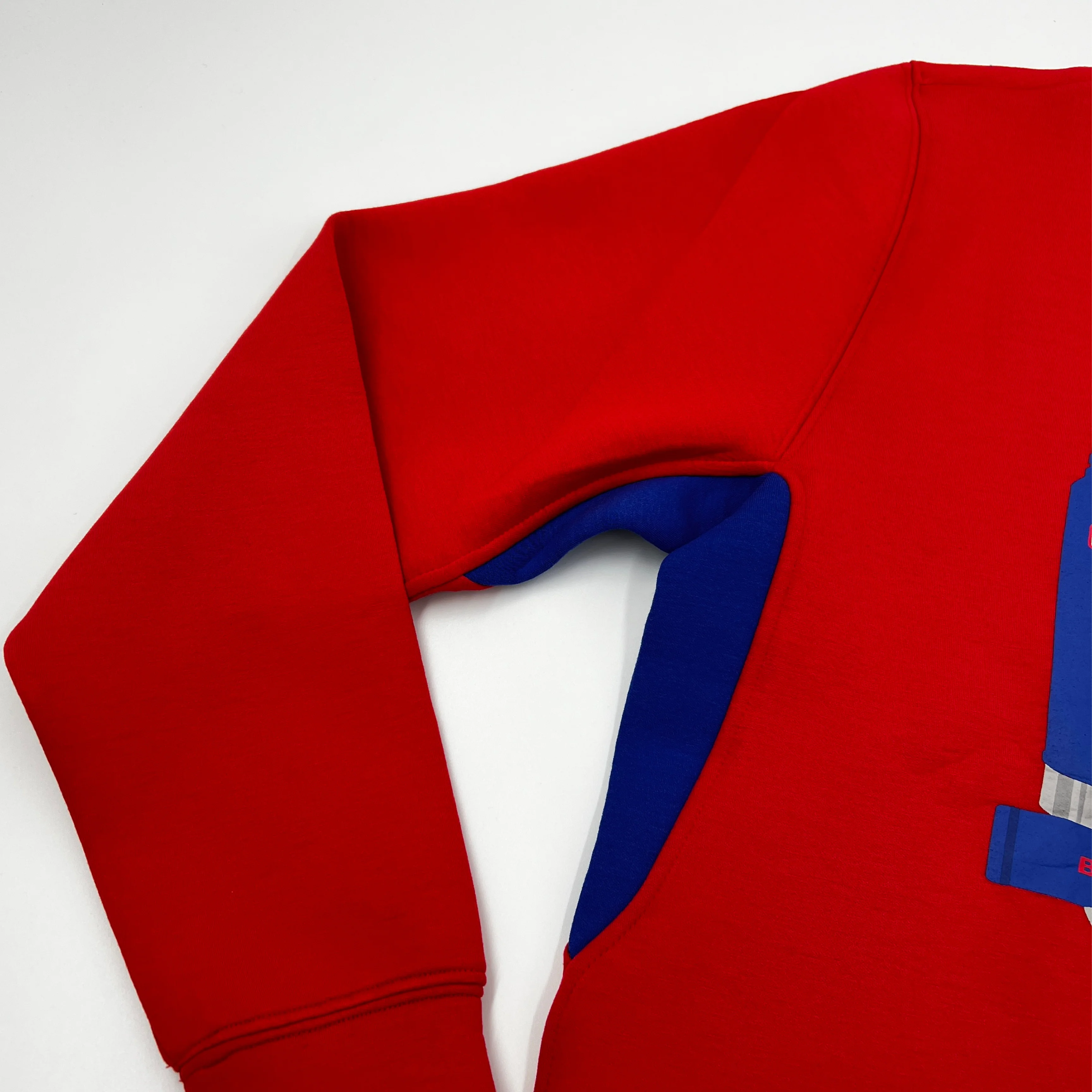 Final Sale - New Era Bills Outdoor Team Camping Red Crewneck - Image 3
