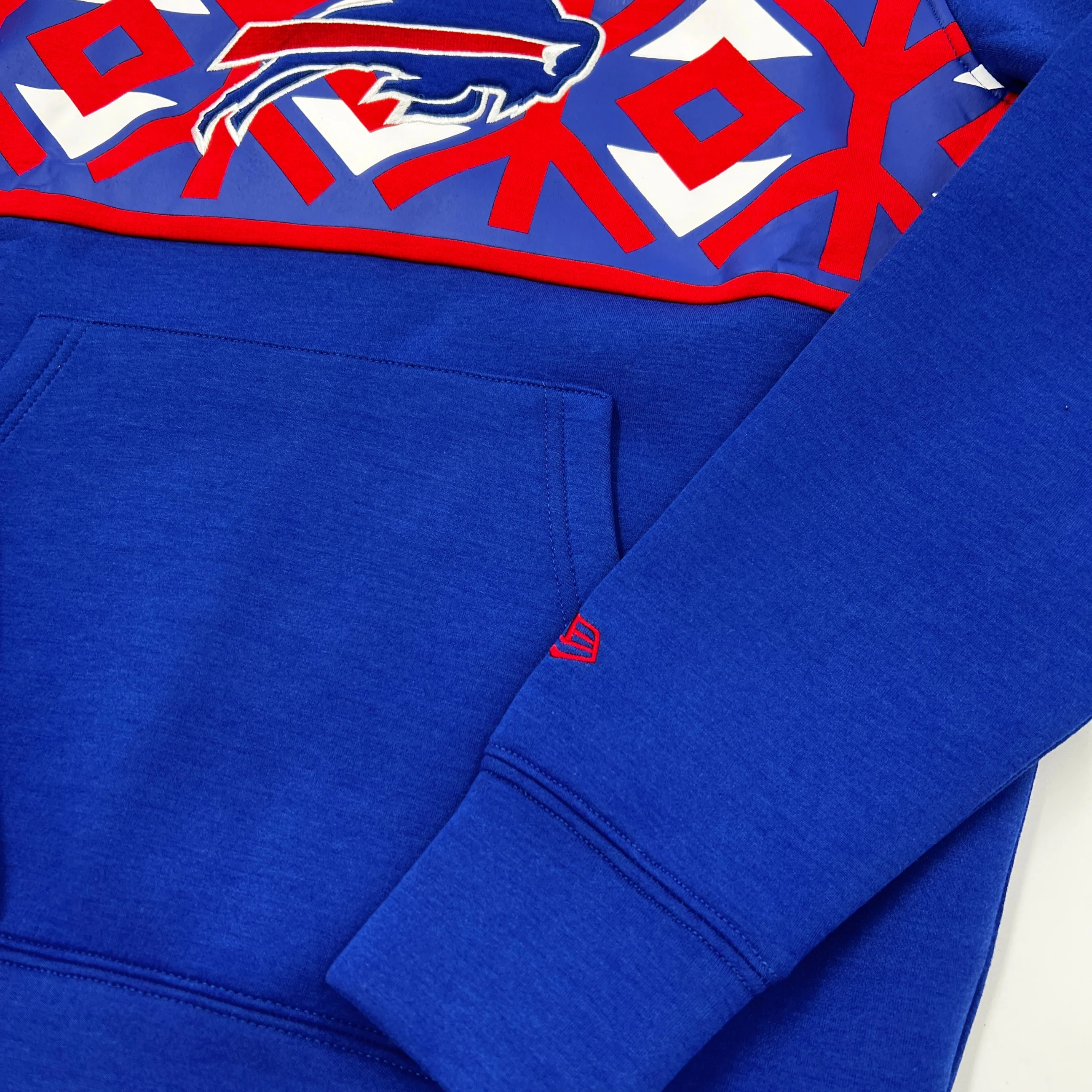 Final Sale - New Era Bills Royal Blue Neoprene Hoodie - Image 3