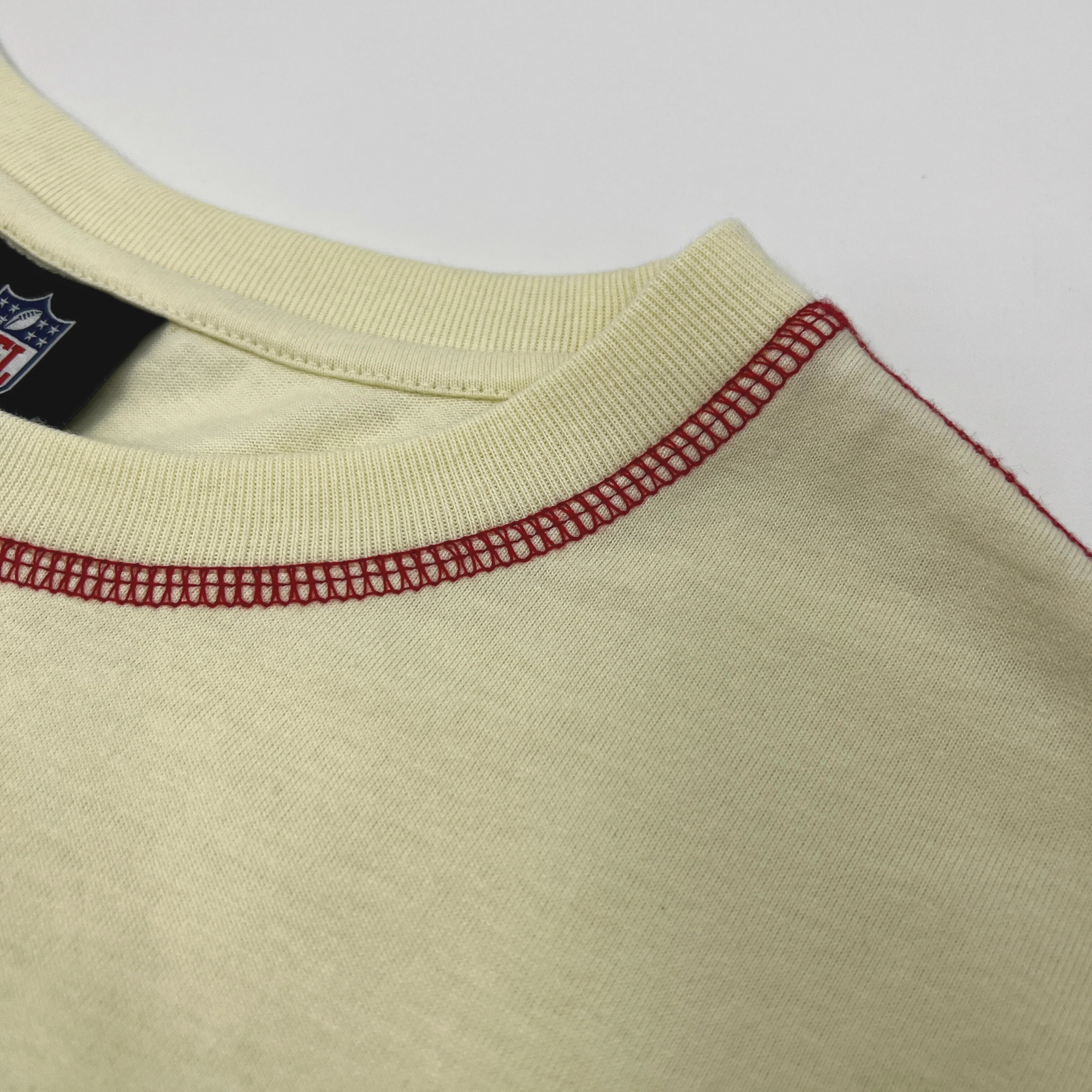 New Era Bills "Support Your Local Team" Cream Short Sleeve Shirt - Image 3