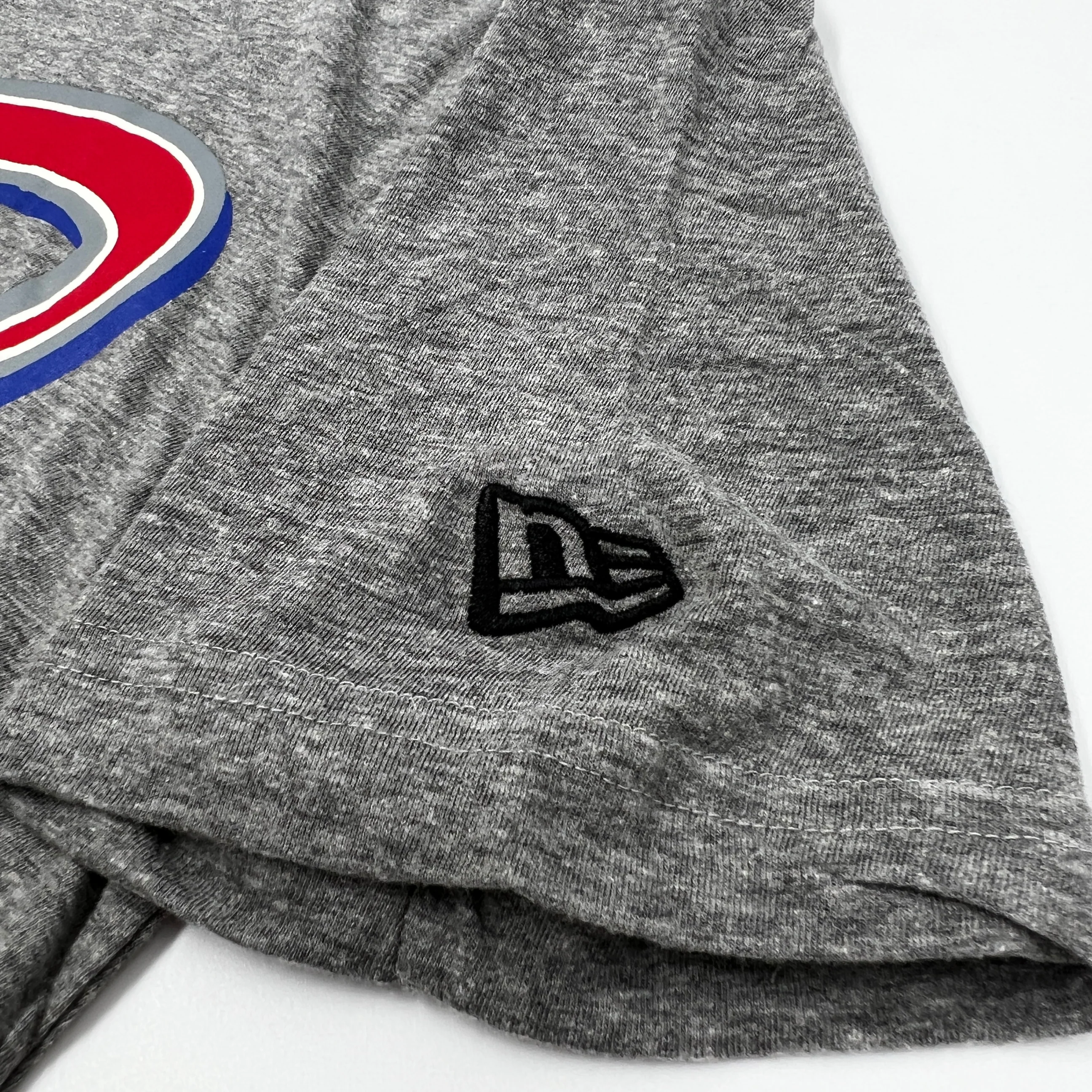 Final Sale - New Era Buffalo Bills Gray With Retro Buffalo Short Sleeve Shirt - Image 3