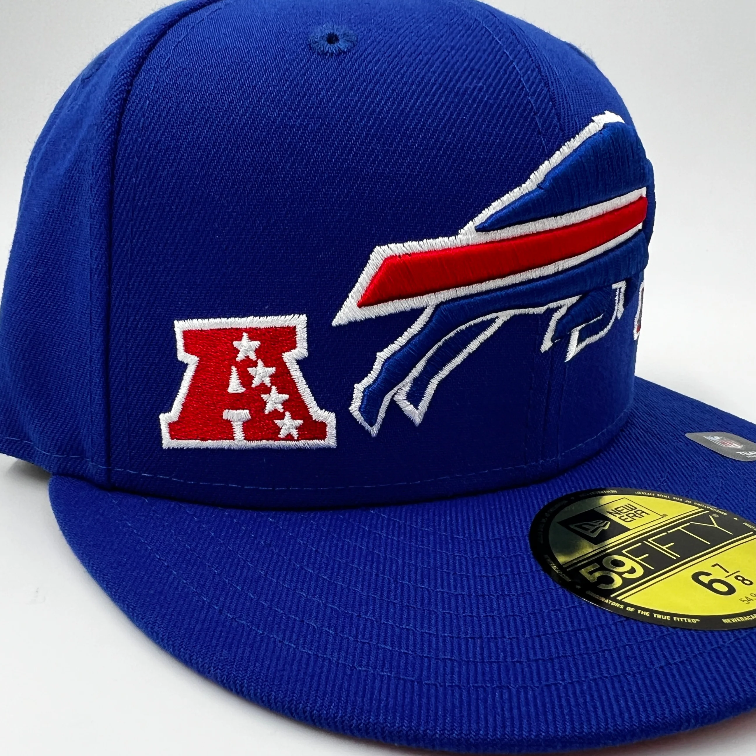 New Era Buffalo Bills Patches Royal Blue Fitted Hat - Image 3