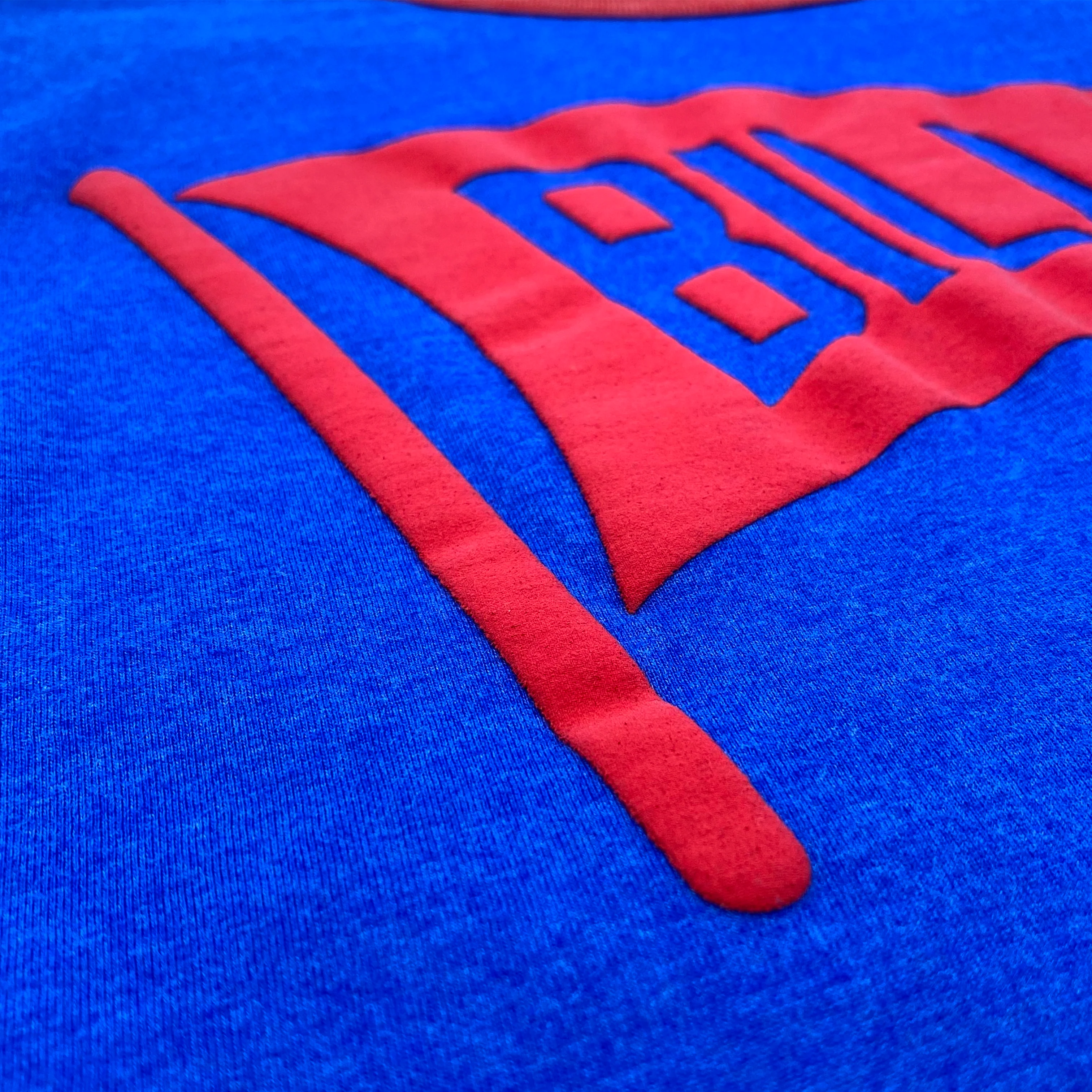 Final Sale - New Era Buffalo Bills Pennant Royal Blue Short Sleeve Shirt - Image 4