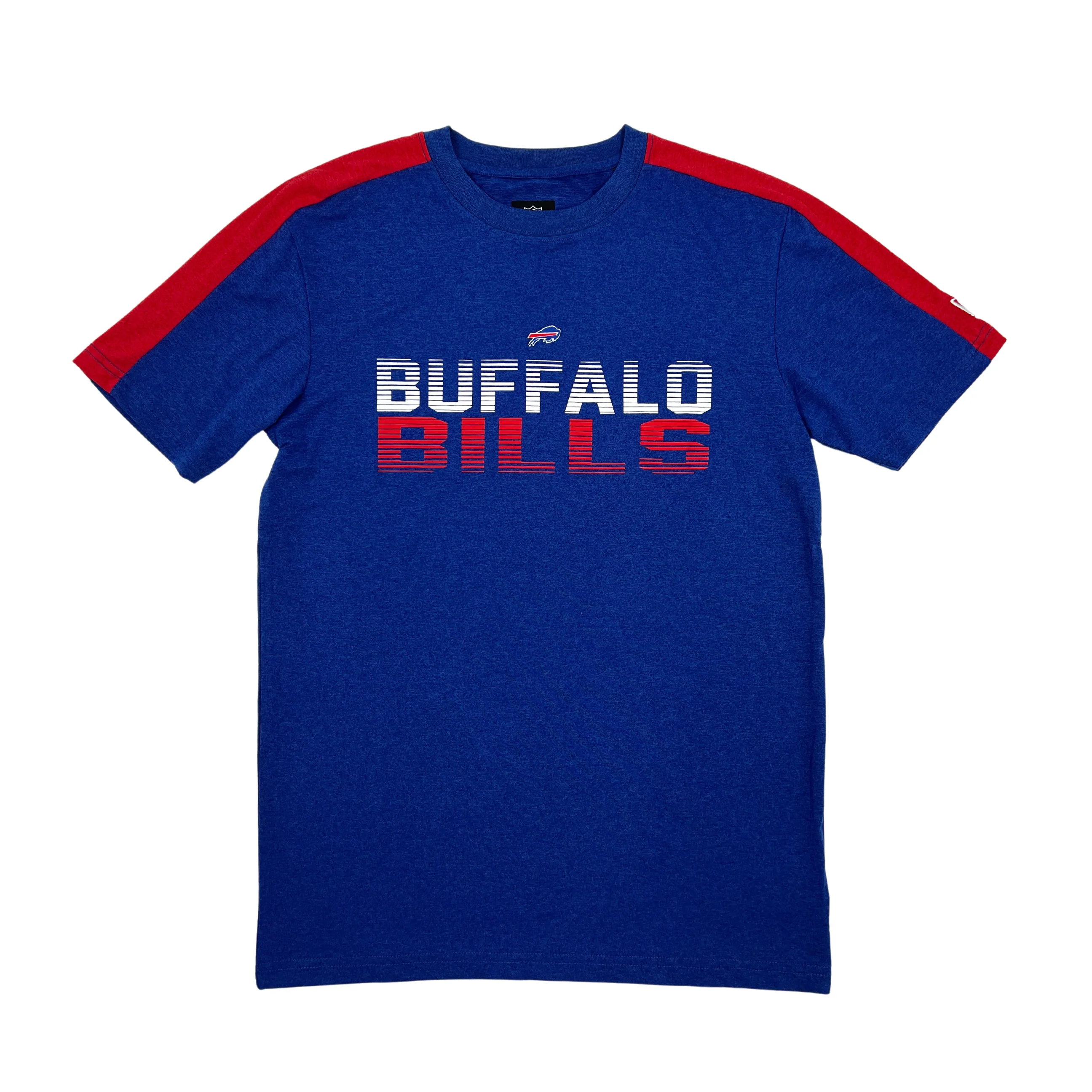 Final Sale - New Era Buffalo Bills Royal & Red Lightweight Short Sleeve Shirt
