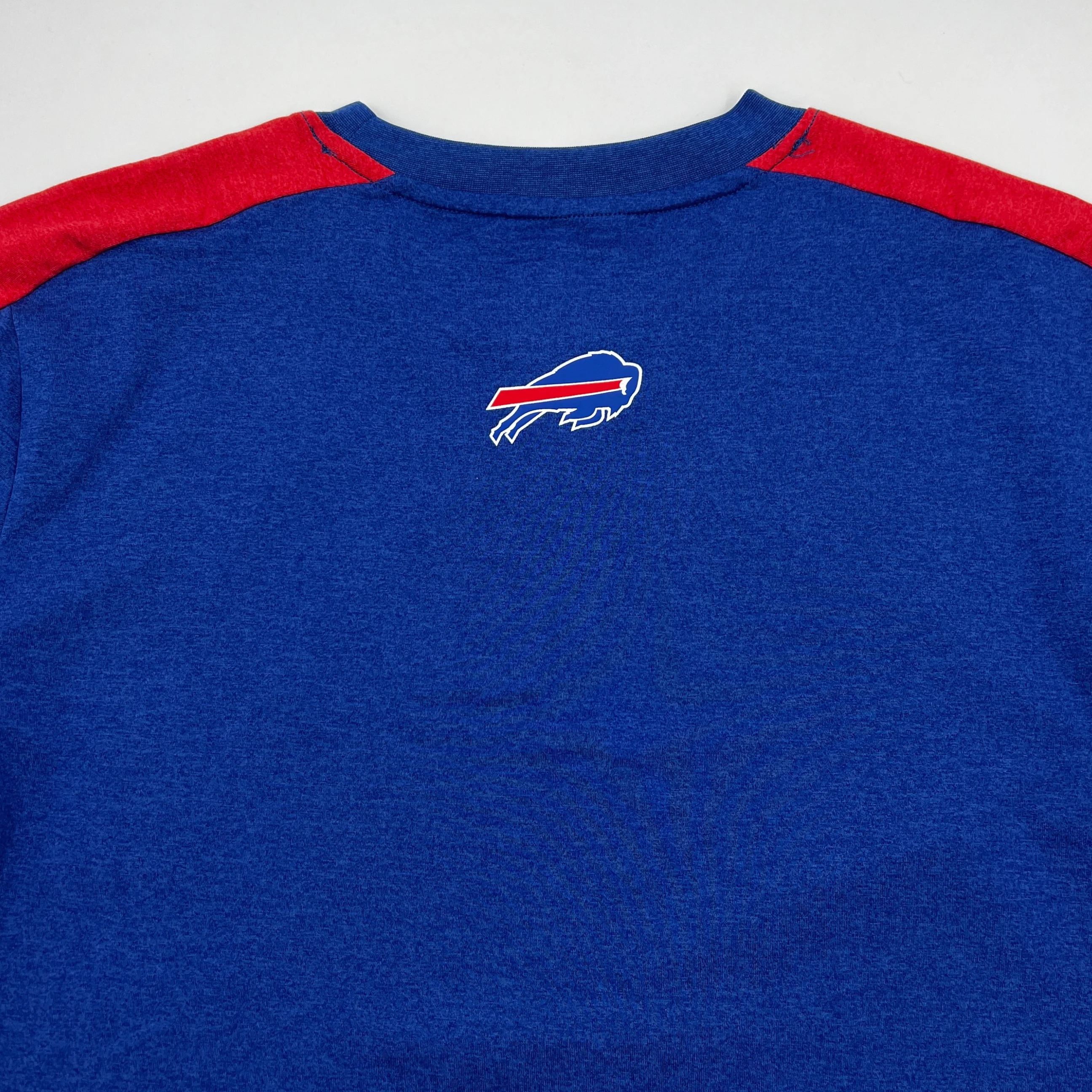 Final Sale - New Era Buffalo Bills Royal & Red Lightweight Short Sleeve Shirt - Image 5