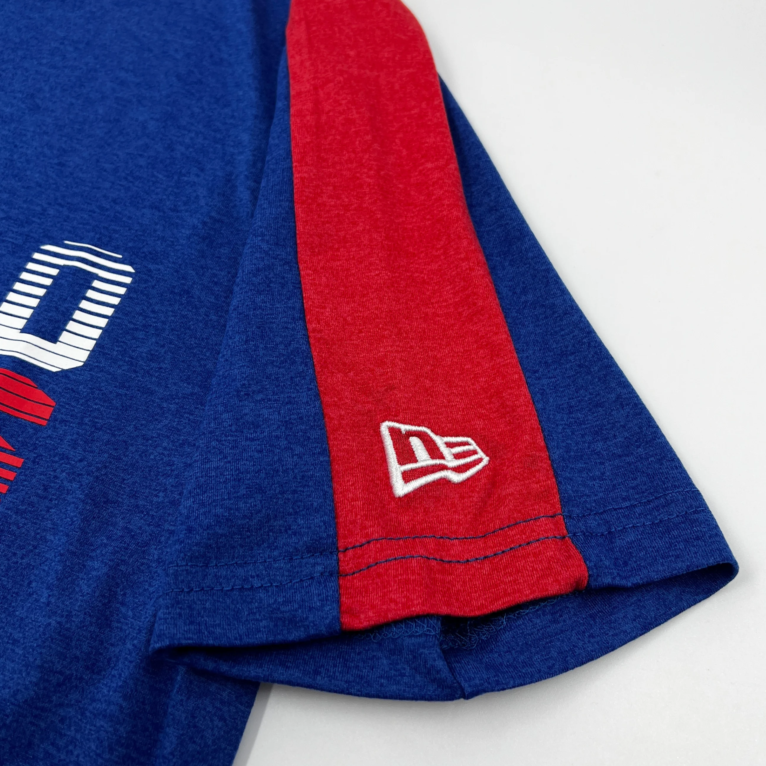 Final Sale - New Era Buffalo Bills Royal & Red Lightweight Short Sleeve Shirt - Image 6