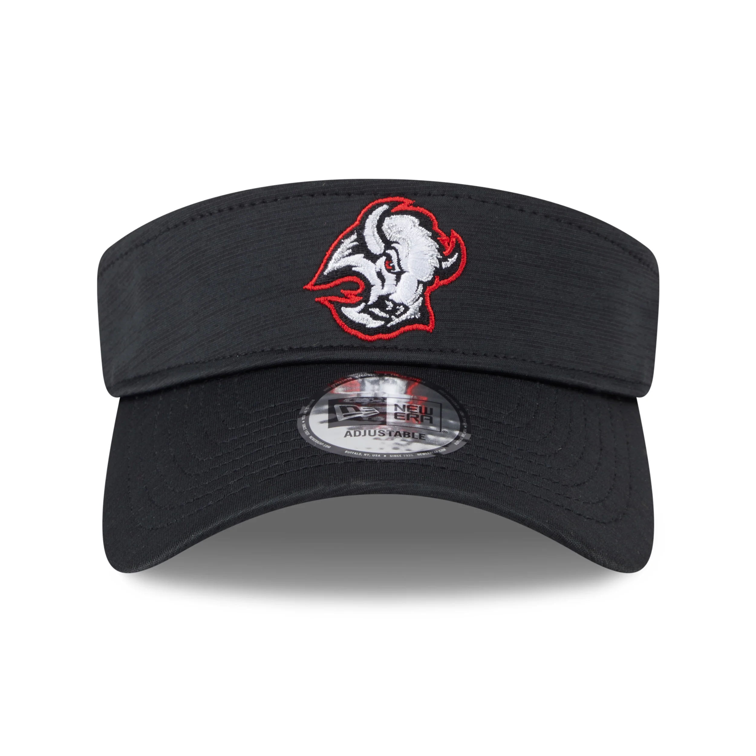 New Era Buffalo Sabres Alternate Logo Black Visor - Image 4