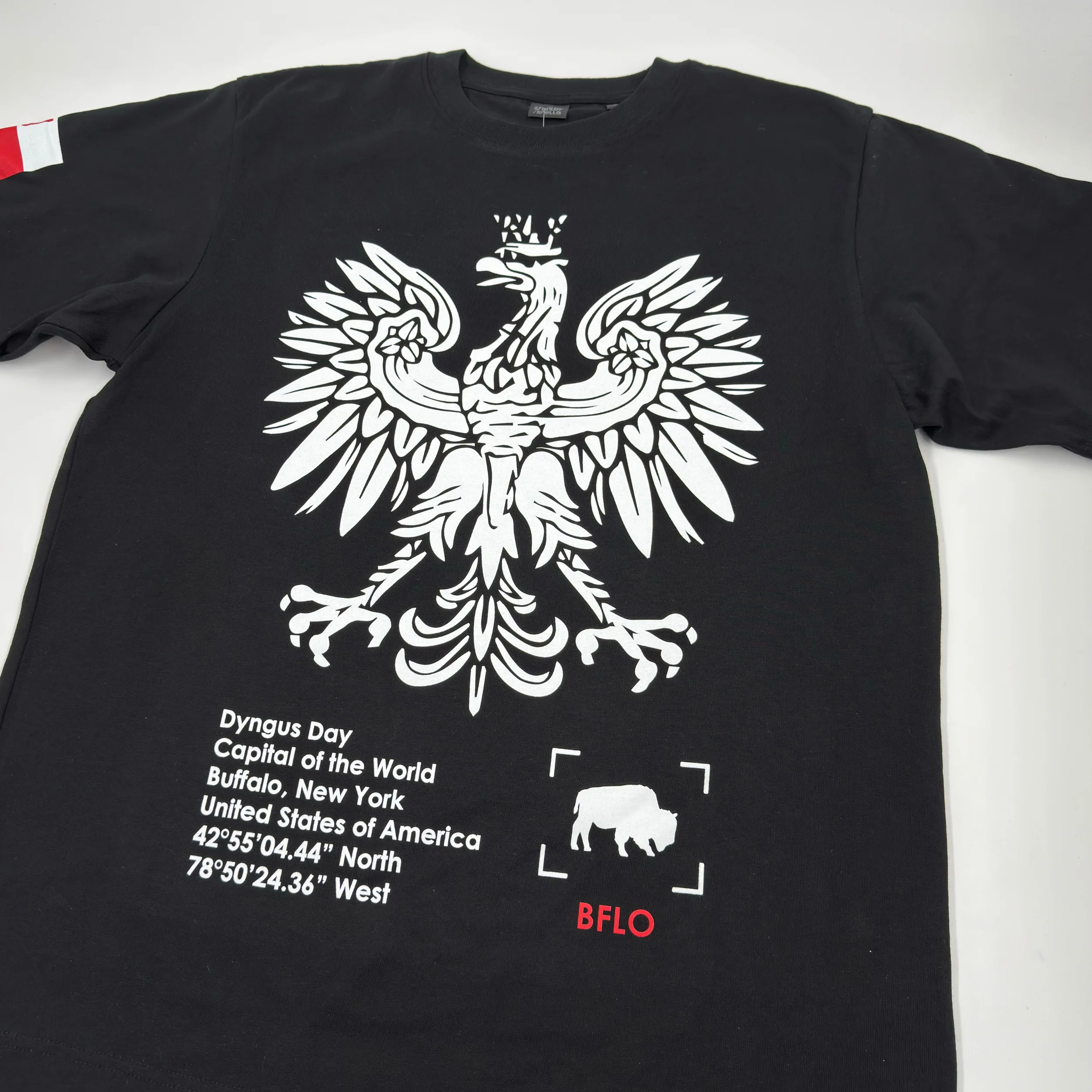 Polska BFLO NY Black Oversized Shirt - Image 6