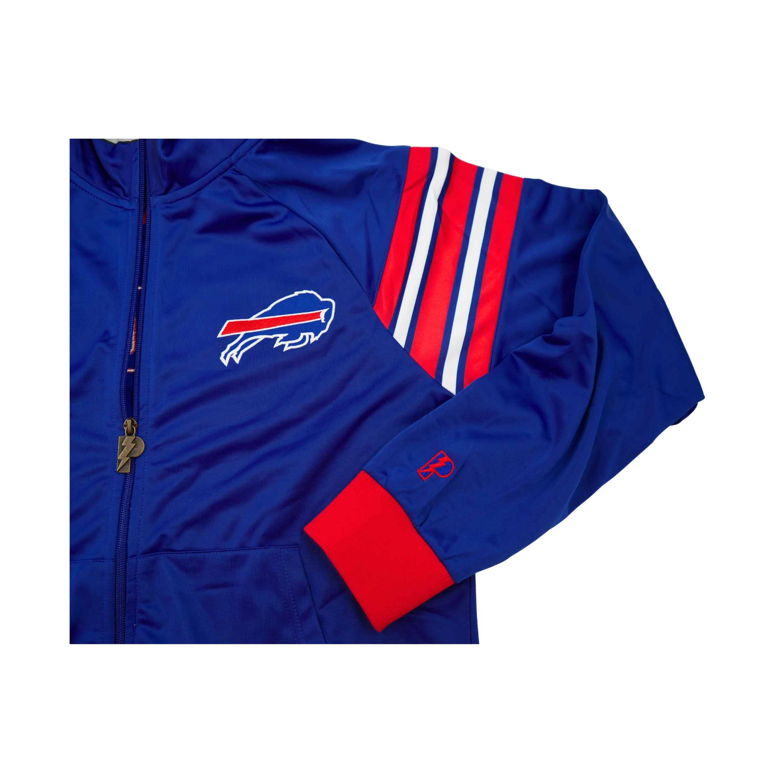 Pro Player Buffalo Bills Helmet Hood Full Zip Jacket - Image 7