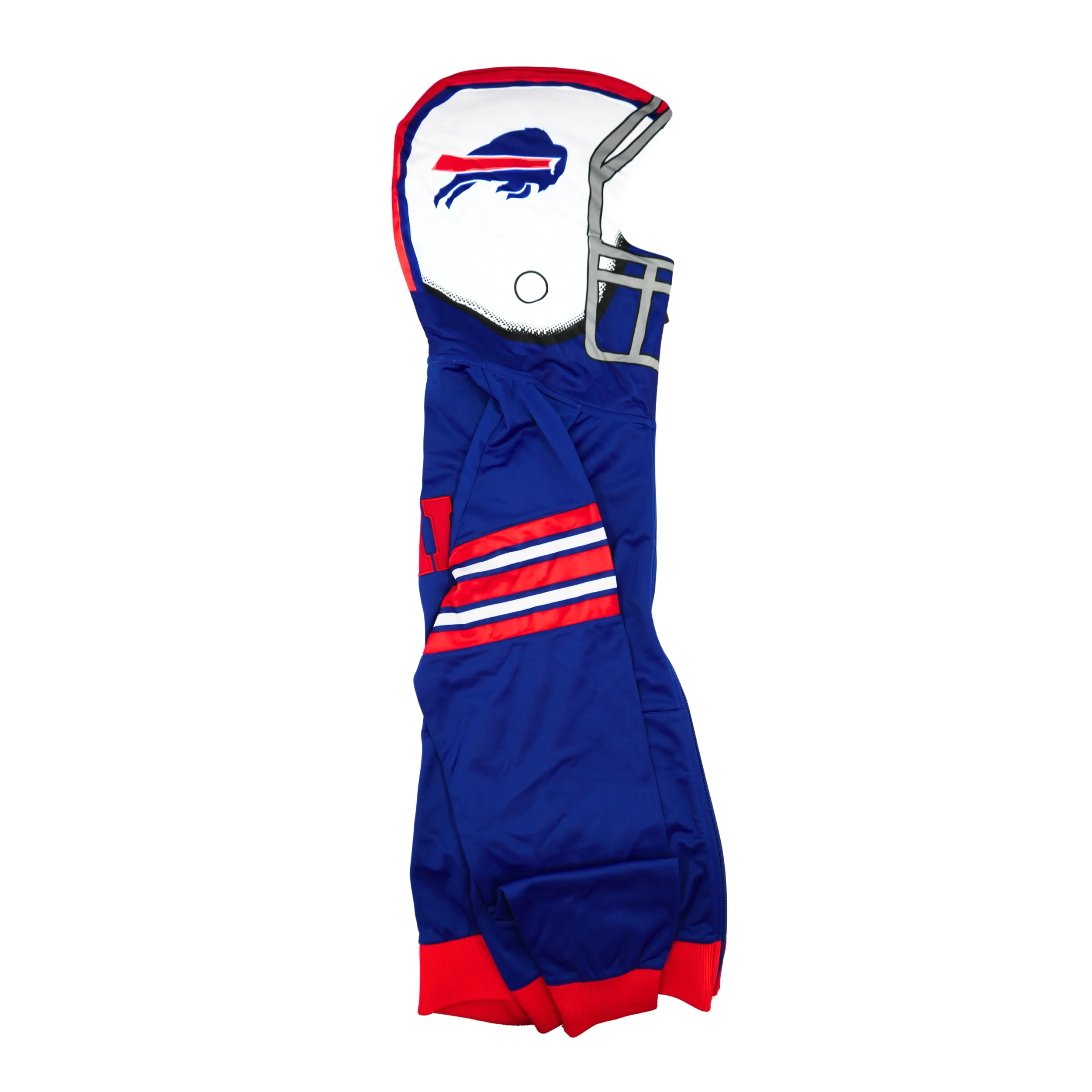 Pro Player Buffalo Bills Helmet Hood Full Zip Jacket - Image 8
