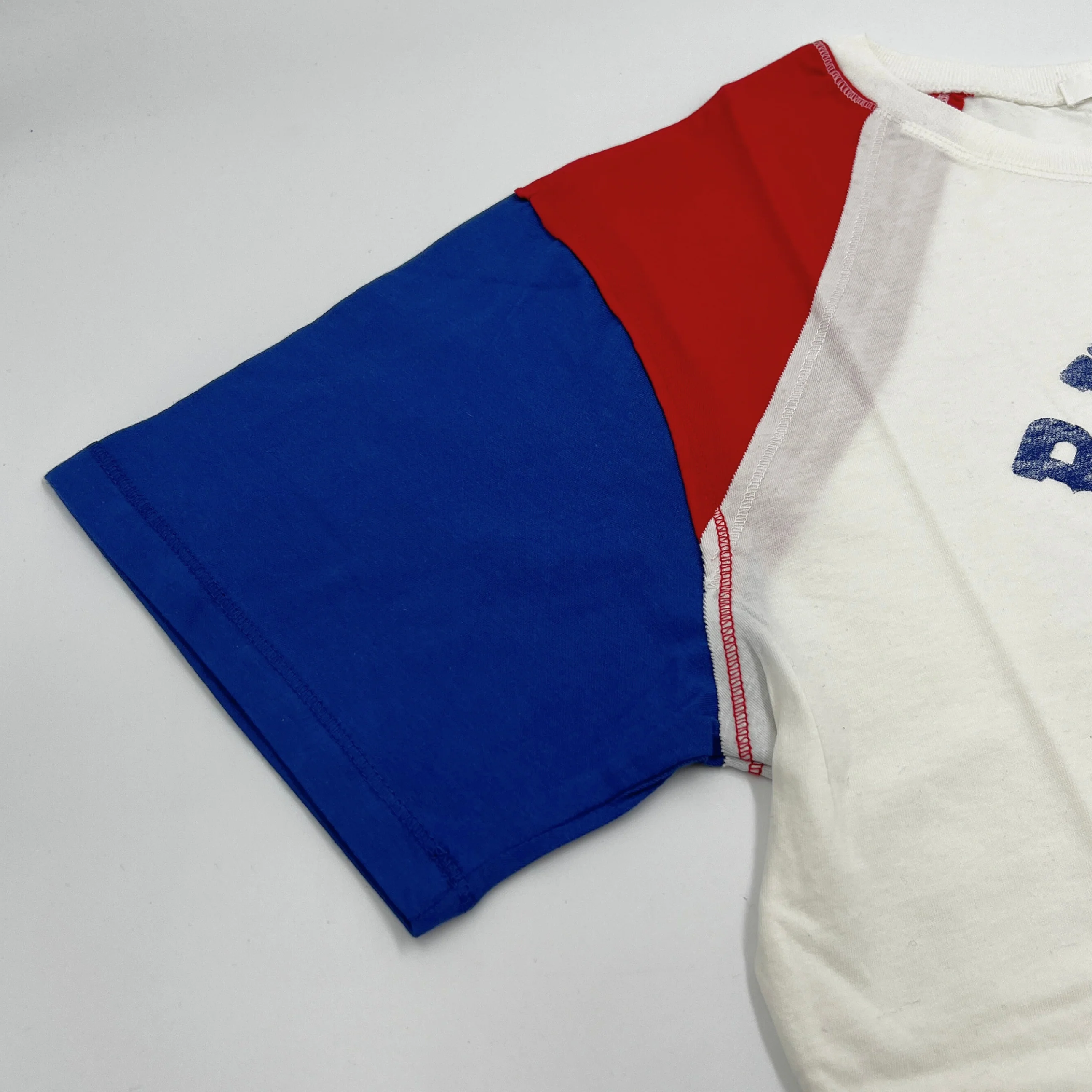 Women's '47 Brand Buffalo Bills Sandstone Gia Cropped T-Shirt - Image 6