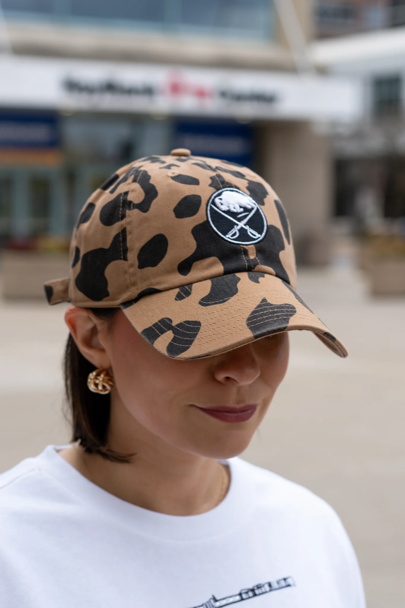 Women's '47 Brand Buffalo Sabres Black & Brown Camel Hat - Image 4