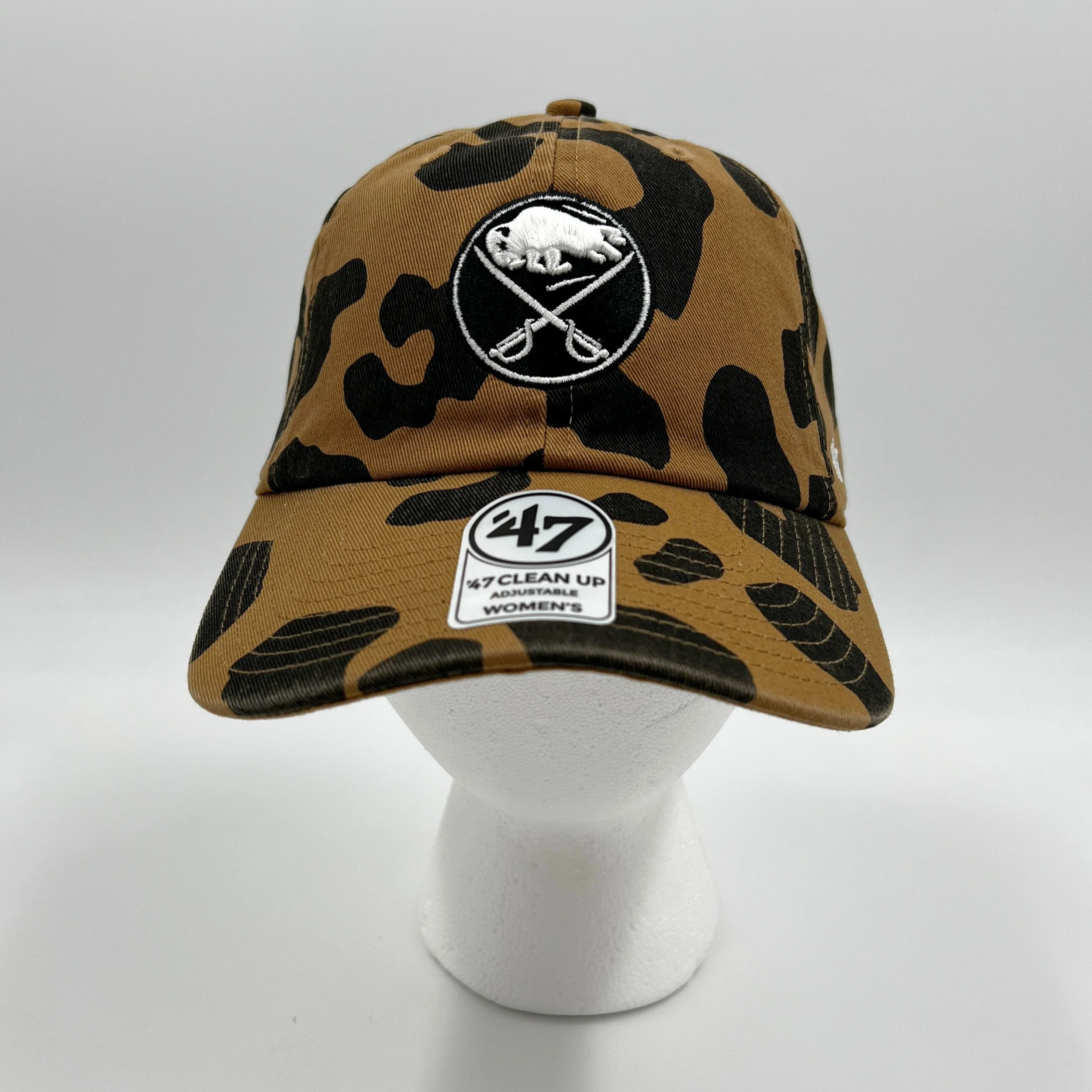 Women's '47 Brand Buffalo Sabres Black & Brown Camel Hat - Image 5