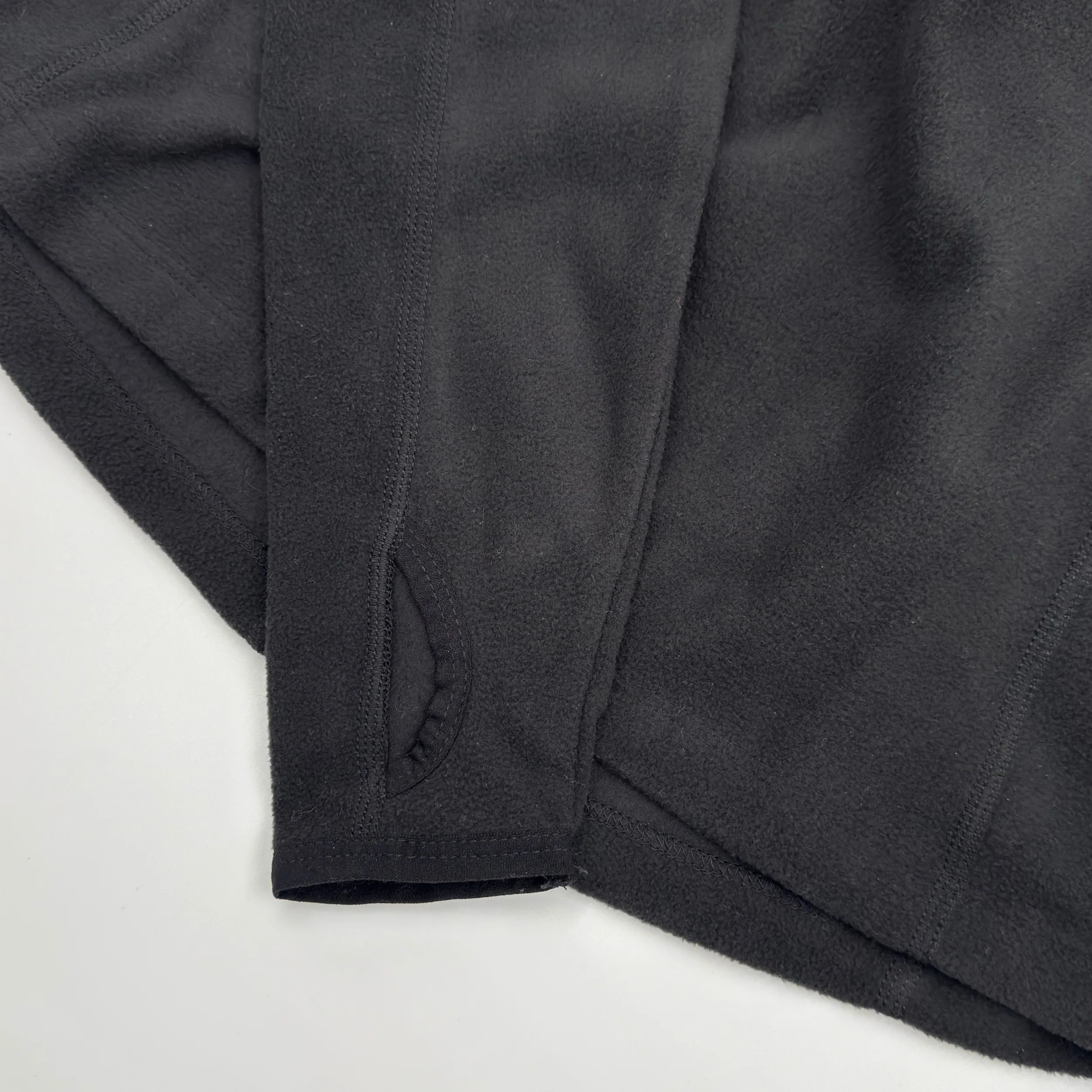 Women's Buffalo Bandits Microfleece Black Half Zip Pullover - Image 4