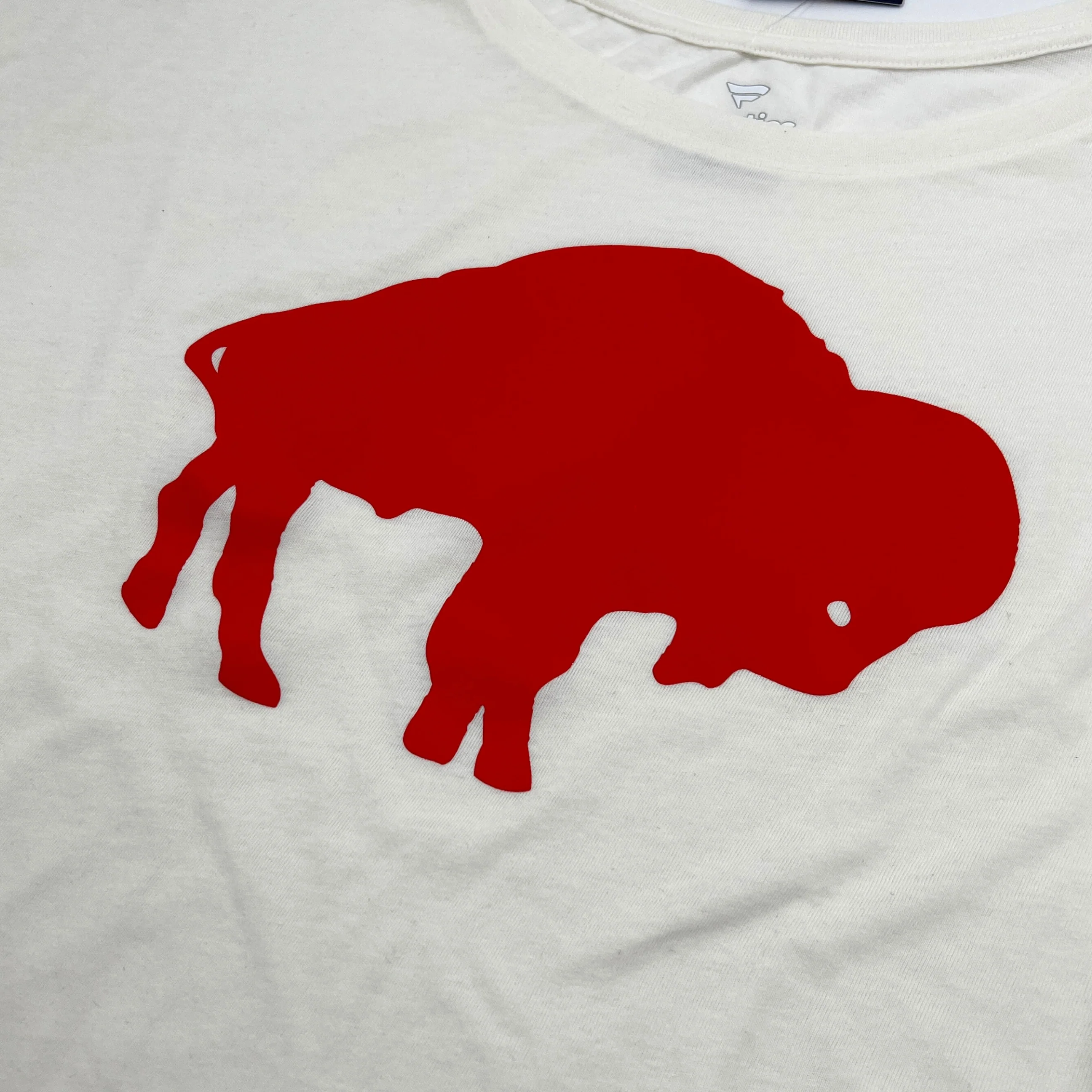 Women's Buffalo Bills Est. '60 Ivory Long Sleeve Shirt - Image 3