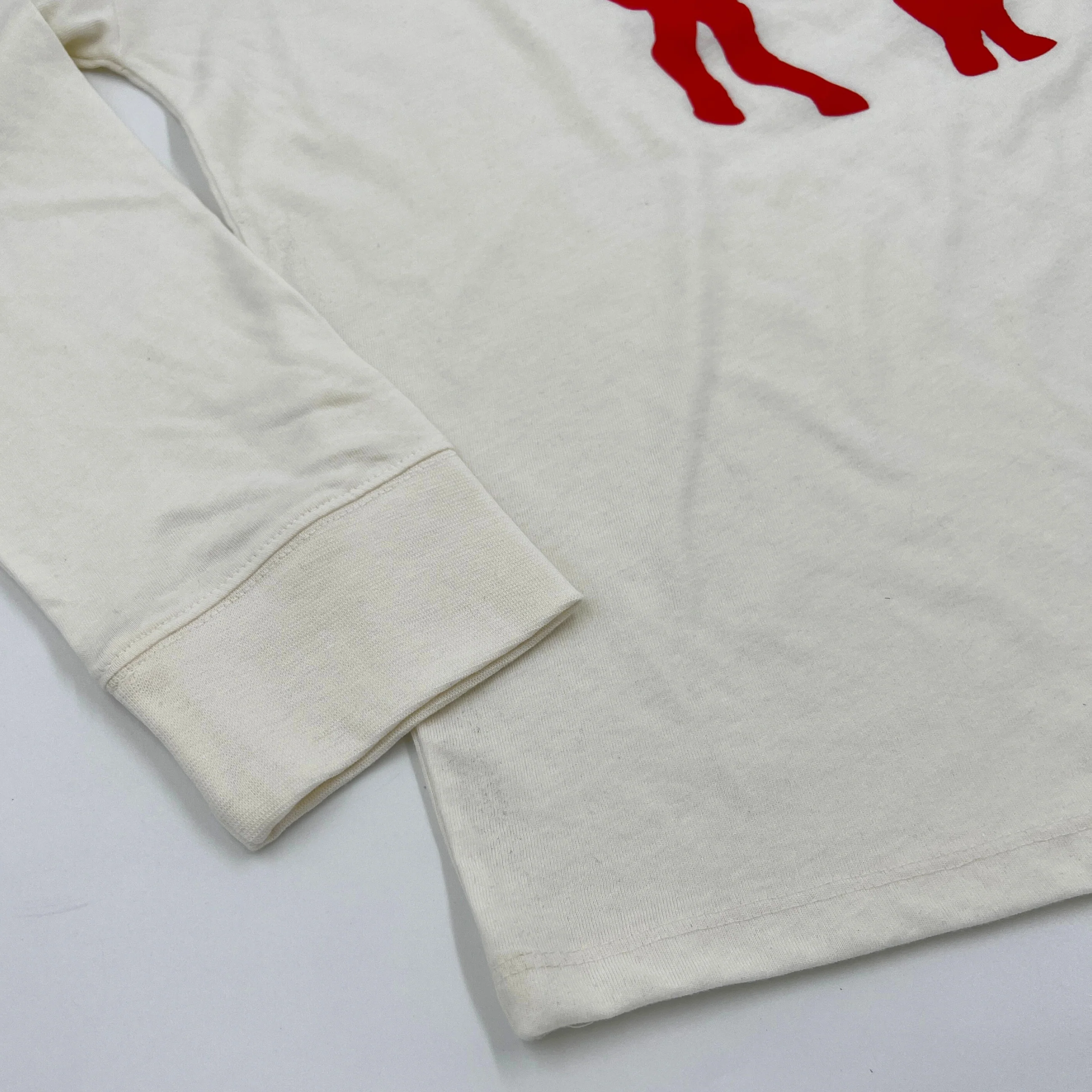 Women's Buffalo Bills Est. '60 Ivory Long Sleeve Shirt - Image 4