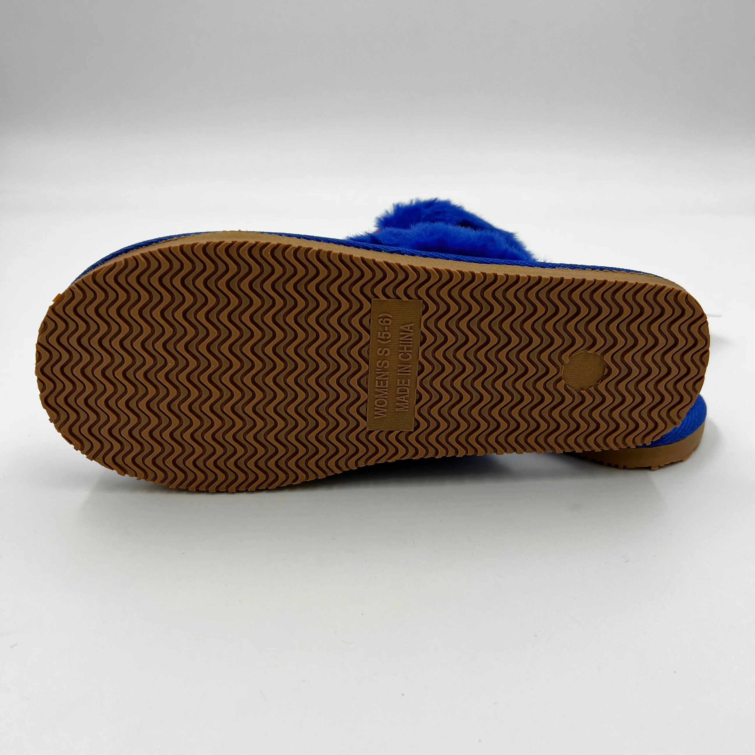 Women's Buffalo Bills Flannel Sherpa Mule Slipper - Image 6