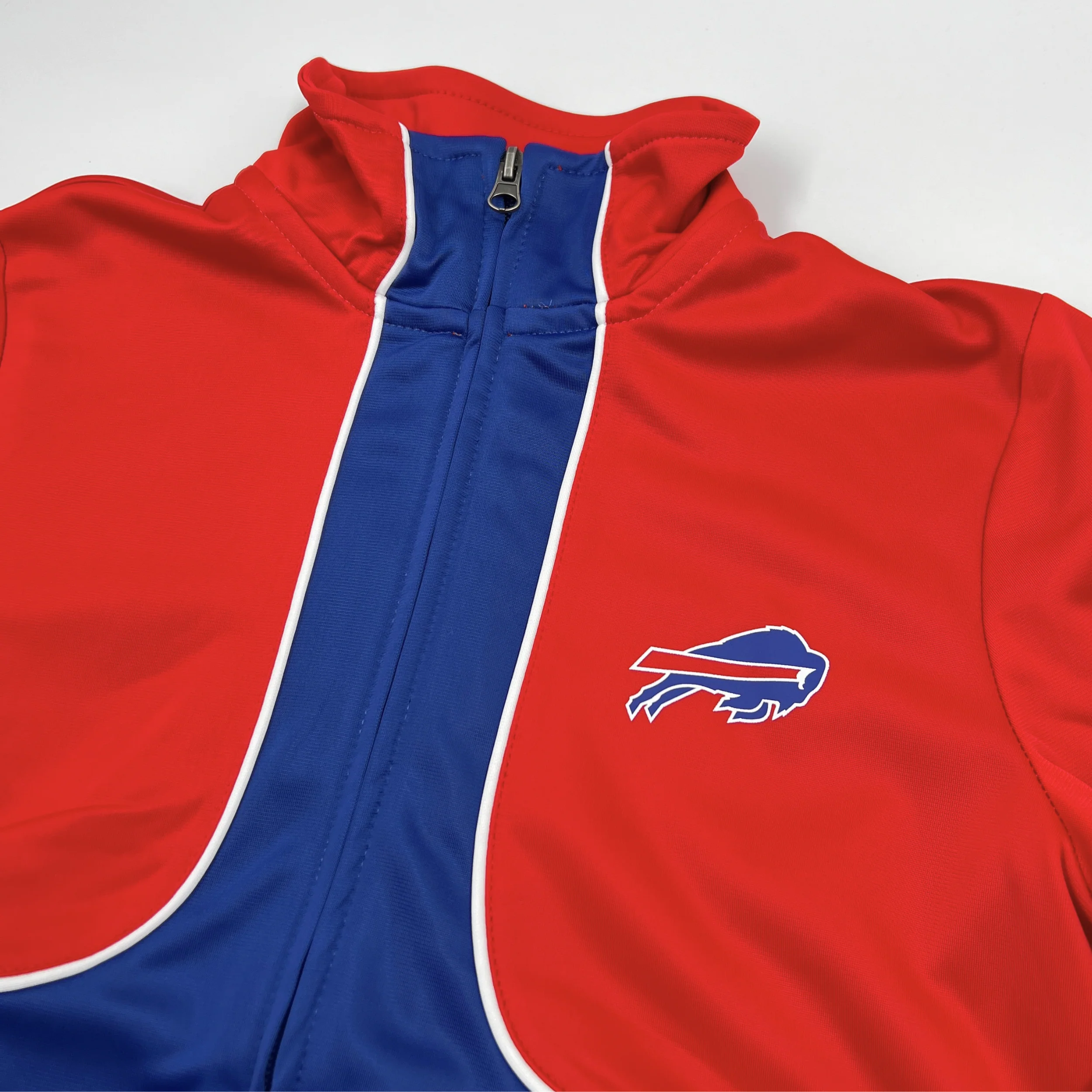 Women's Buffalo Bills Good Pass Full Zip Track Jacket - Image 5