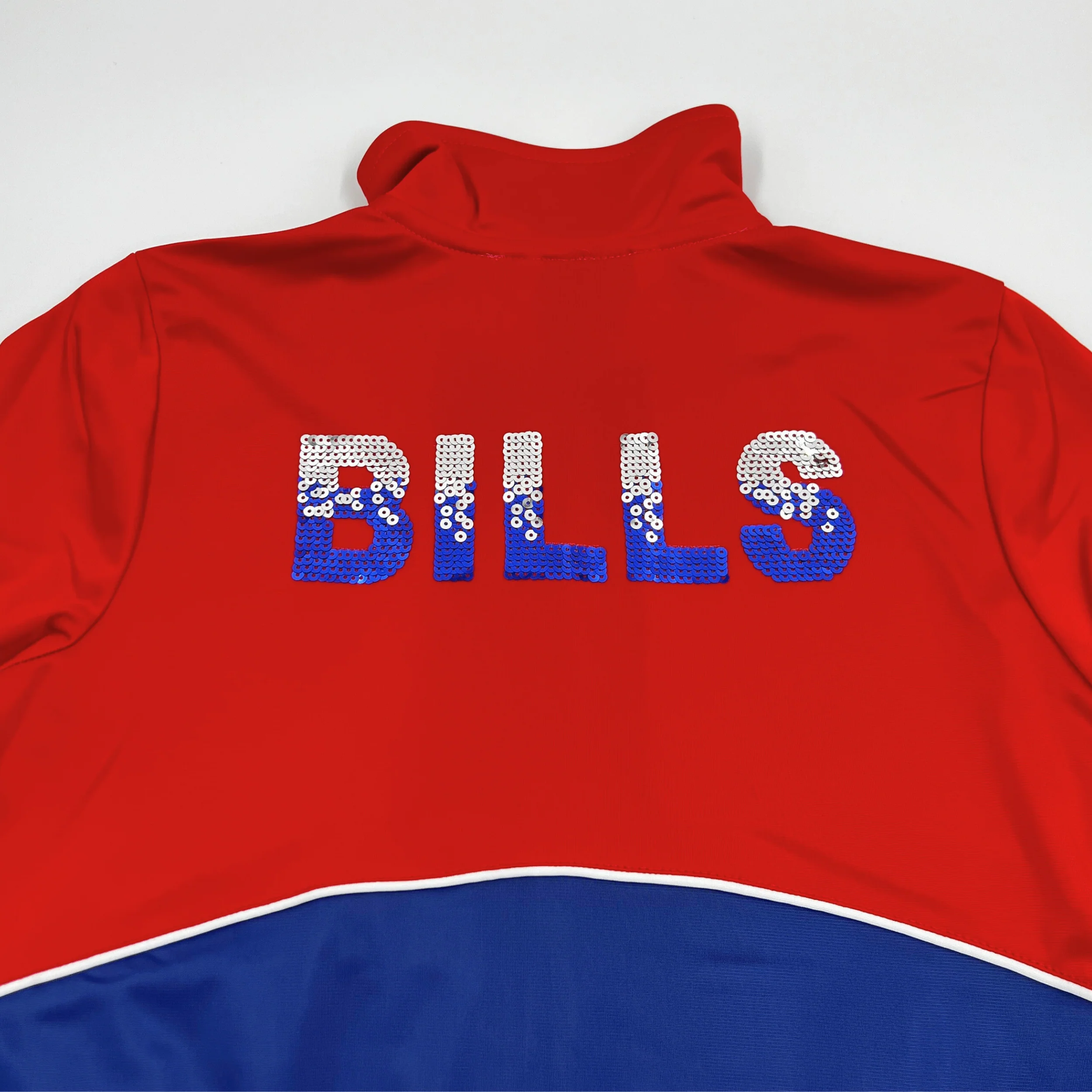 Women's Buffalo Bills Good Pass Full Zip Track Jacket - Image 8