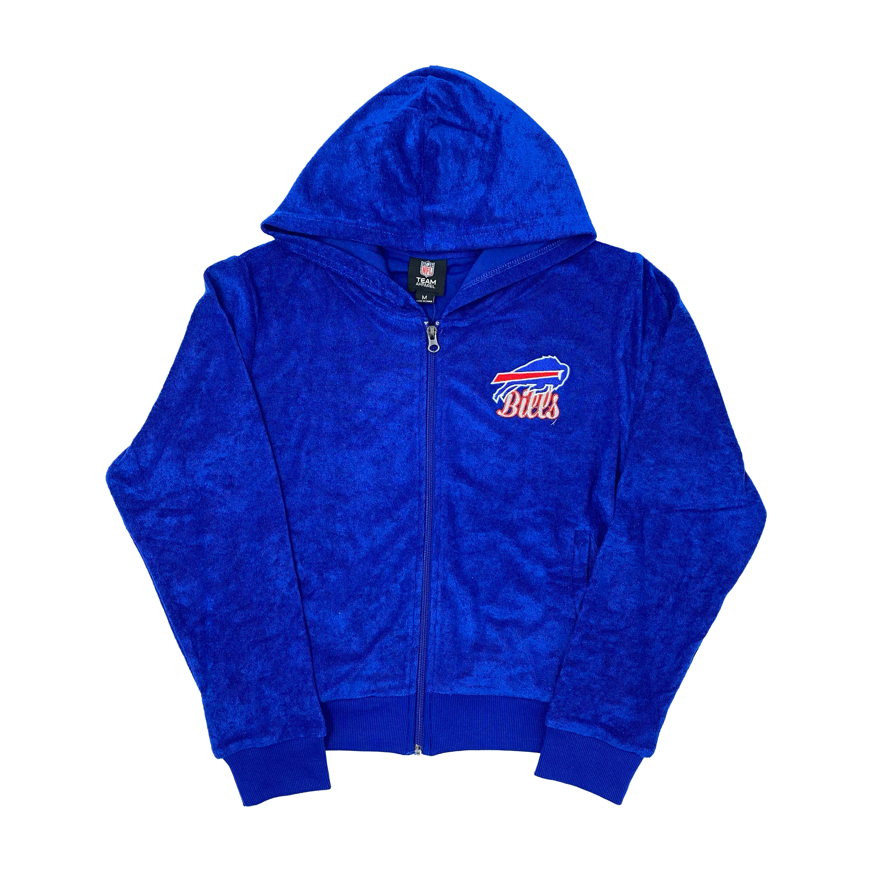 Final Sale - Women's Buffalo Bills Royal Blue Zip-Up