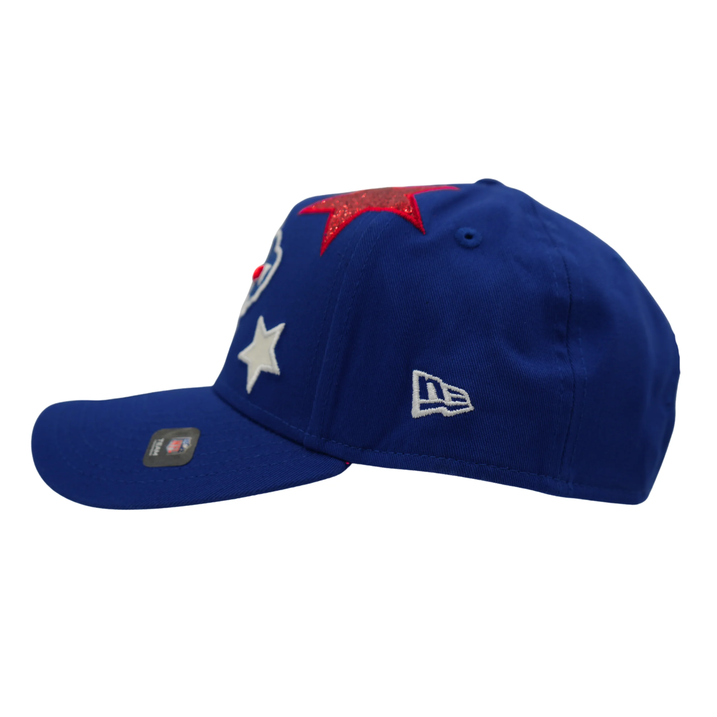 Women's New Era 9FORTY Buffalo Bills Glitter Stardom A-Frame Hat - Image 2