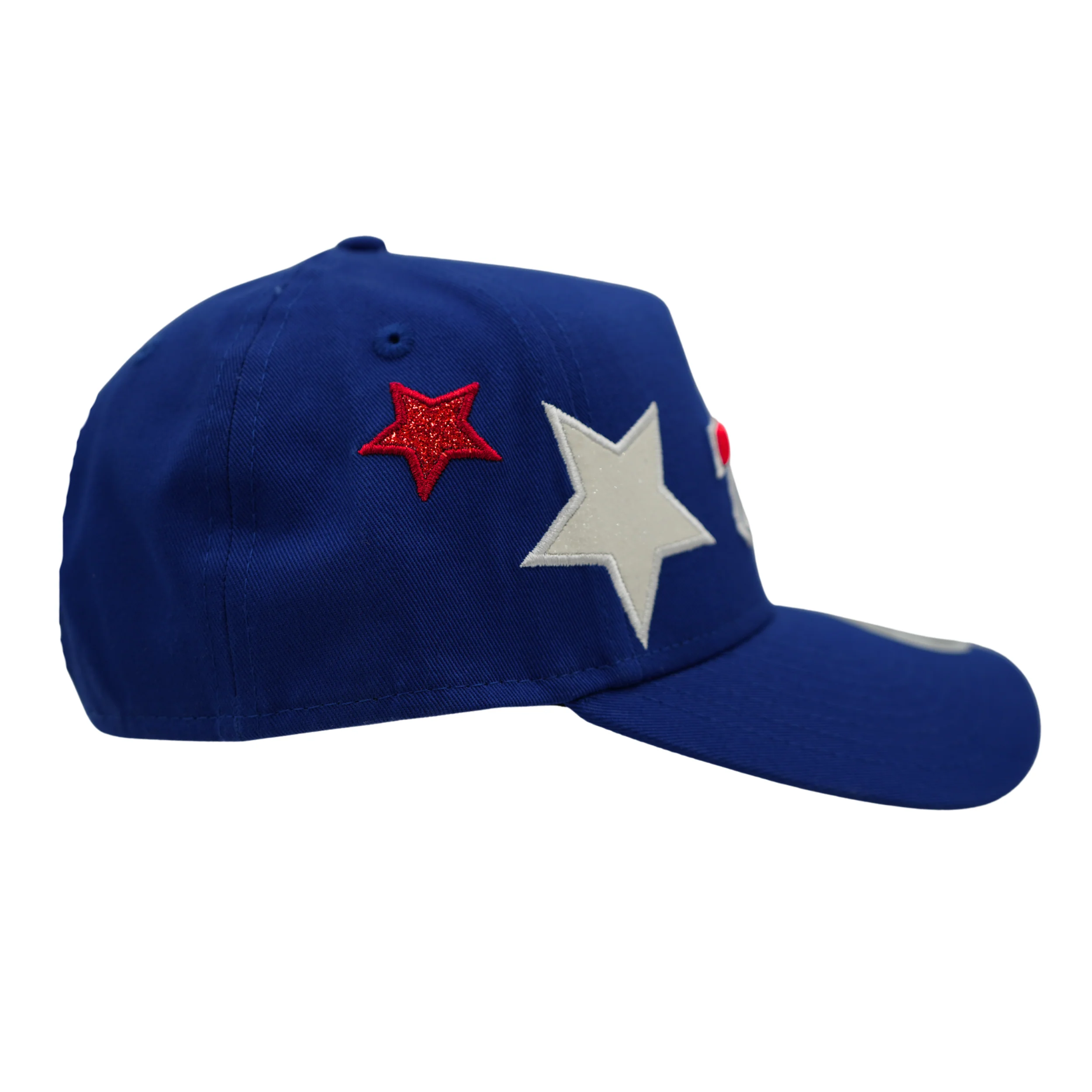 Women's New Era 9FORTY Buffalo Bills Glitter Stardom A-Frame Hat - Image 4
