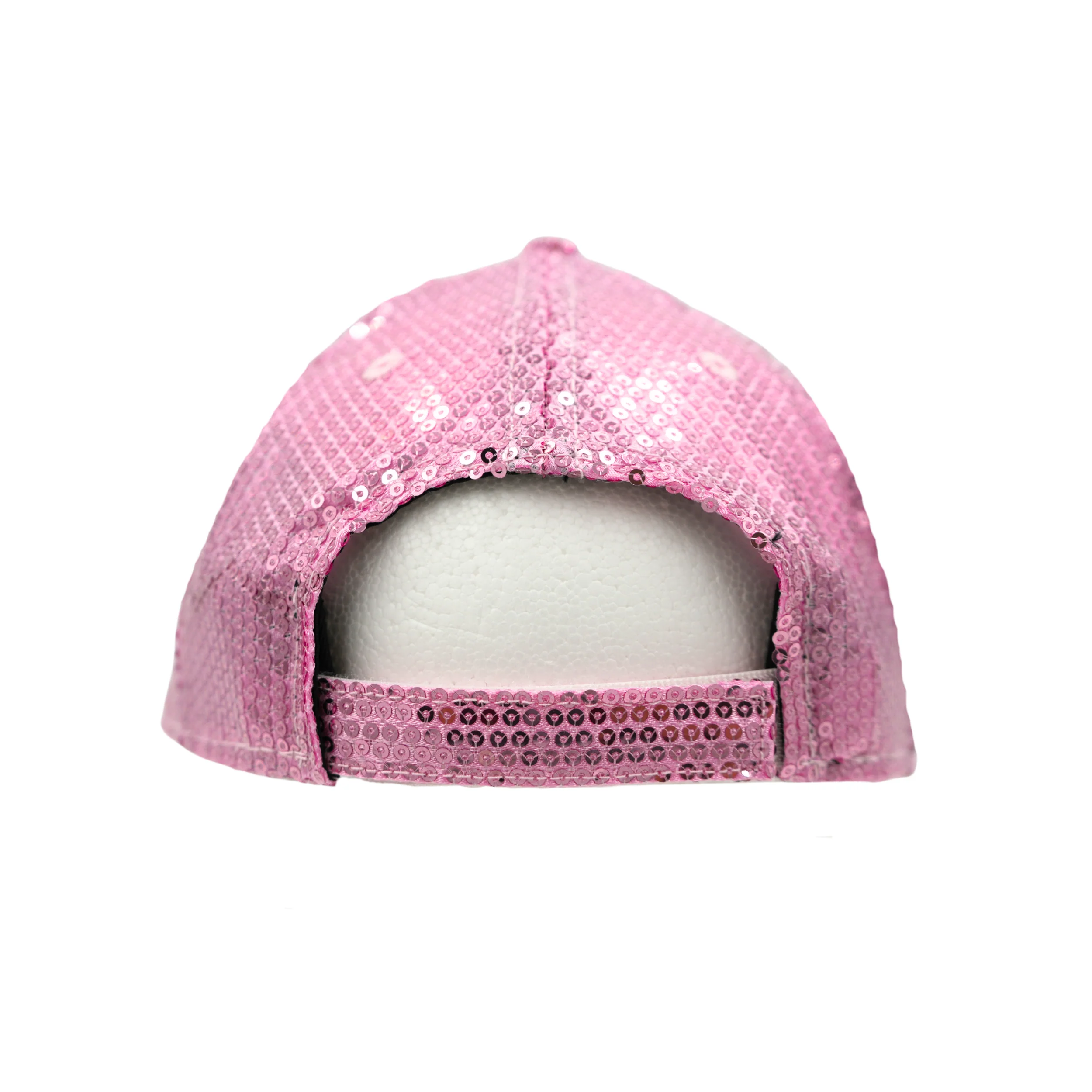 Women's New Era 9FORTY Buffalo Bills Pink Sequin Hat - Image 3