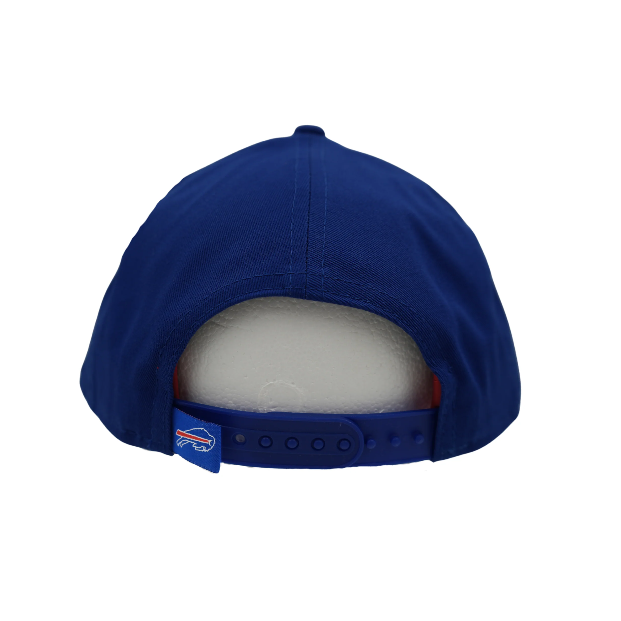 Women's New Era 9FORTY Buffalo Bills Red Metallic Script M-Crown Snapback - Image 3