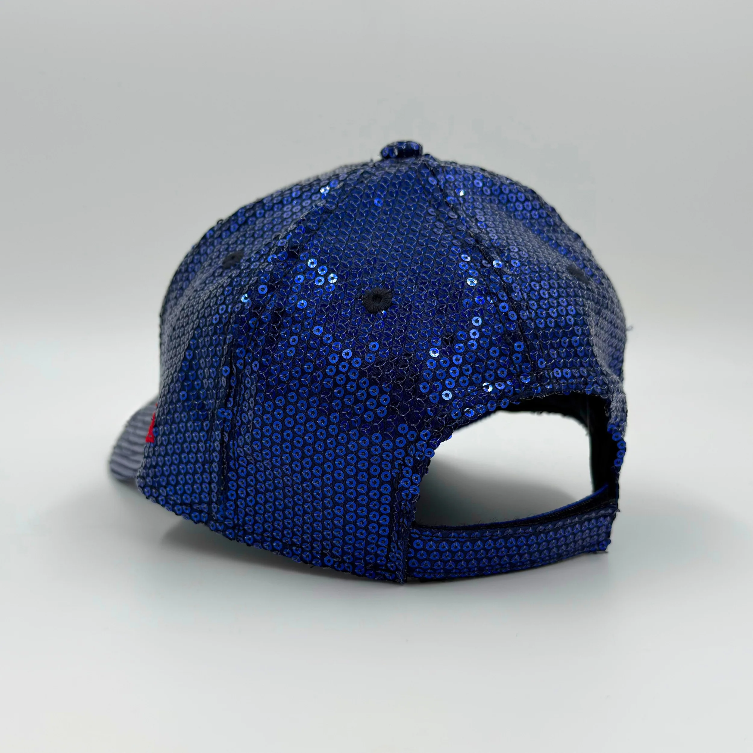 Women's New Era 9FORTY Buffalo Bills Royal Sequin Hat - Image 3