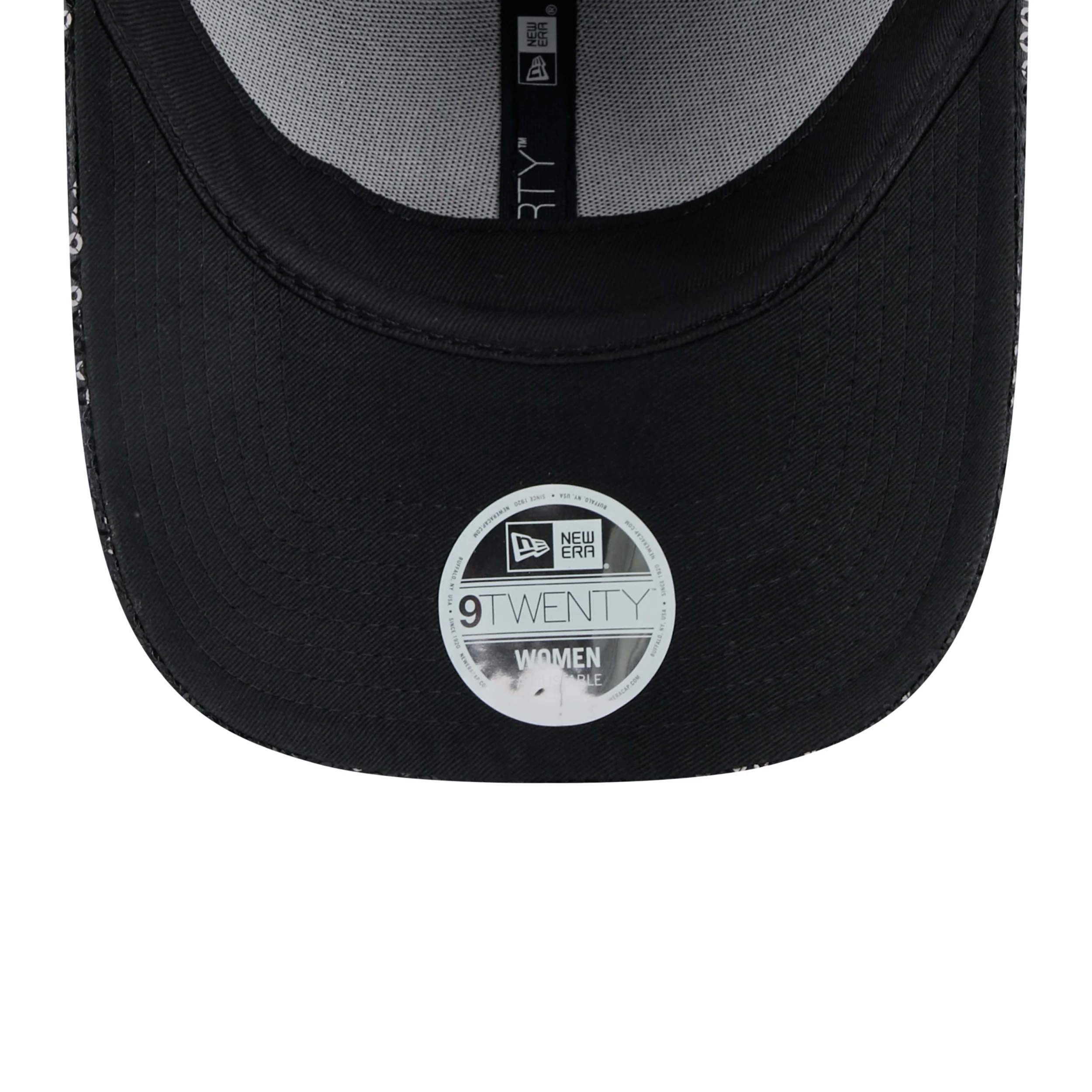 Women's New Era 9FORTY Buffalo Sabres Alternate Logo Black Sequin Hat - Image 6