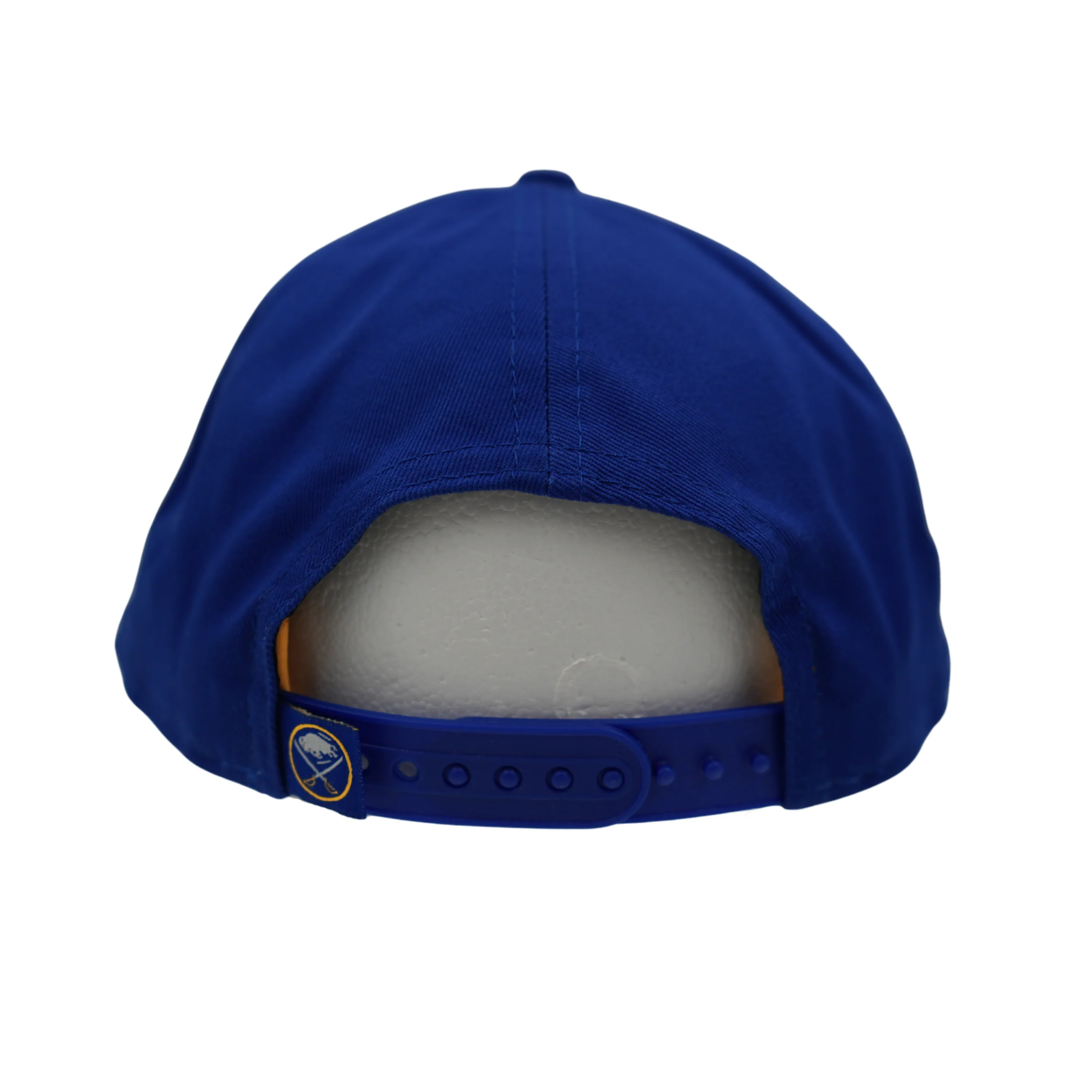 Women's New Era 9FORTY Buffalo Sabres Gold Metallic Script M-Crown Snapback - Image 3