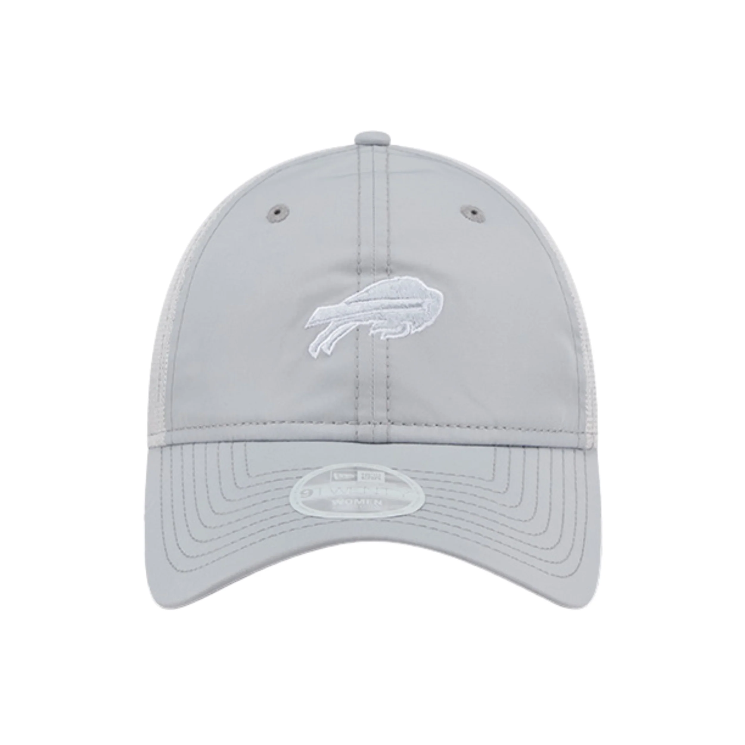 Women's New Era 9TWENTY Bills Glitter Mesh Gray Adjustable Hat - Image 3