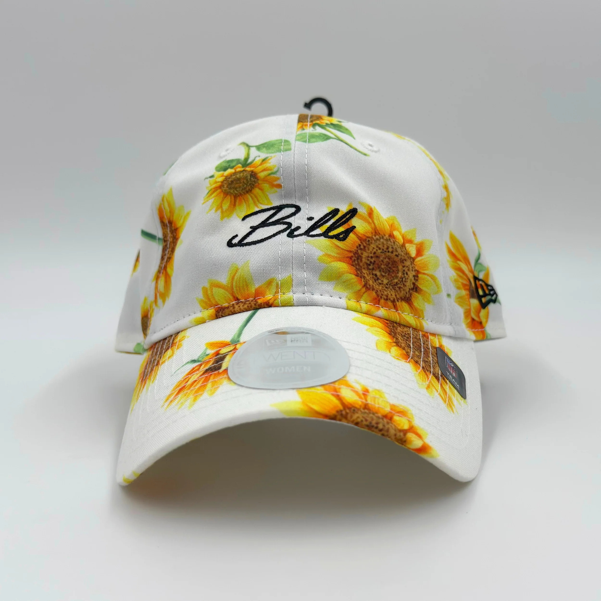 Women's New Era 9TWENTY Buffalo Bills White Sunflower Hat - Image 3