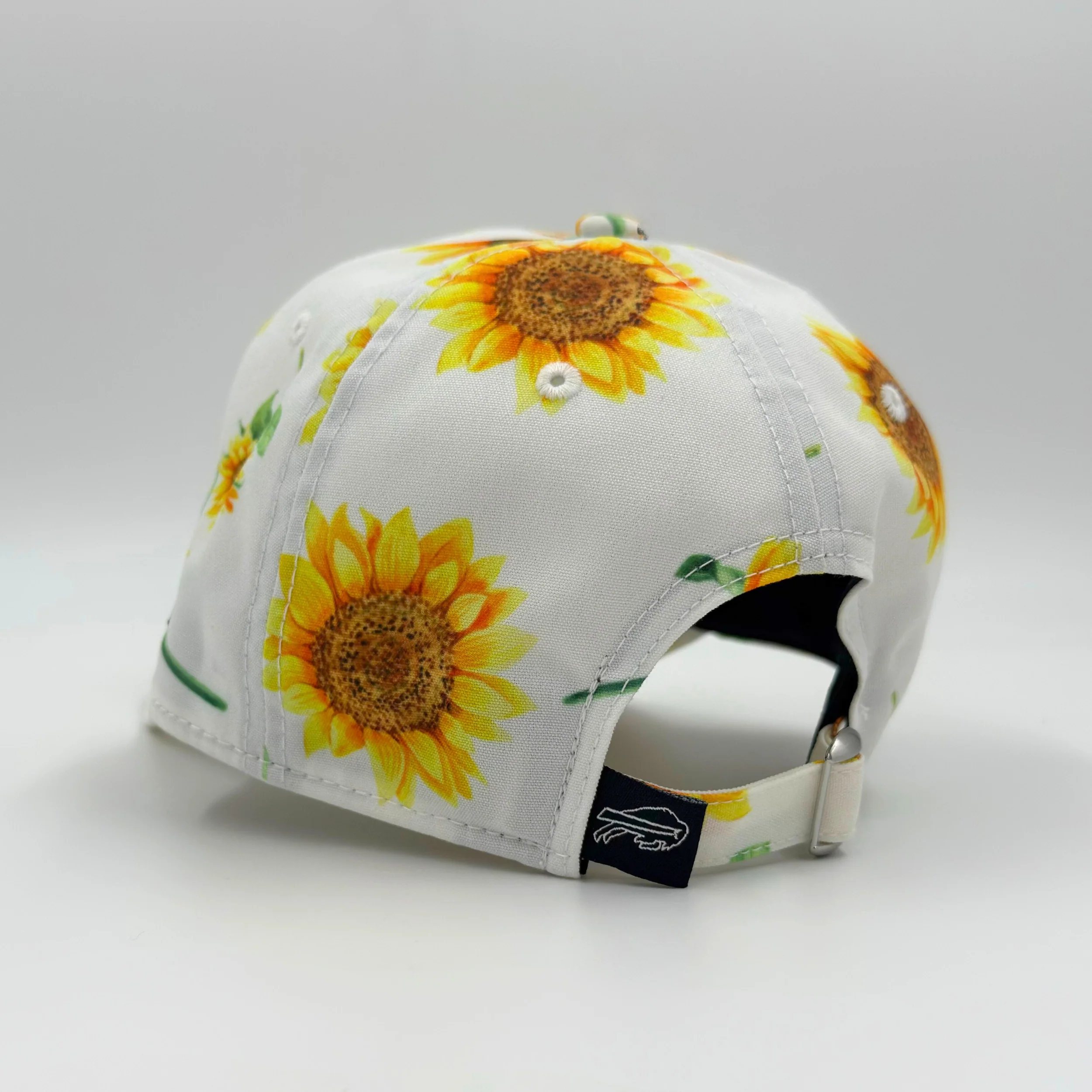 Women's New Era 9TWENTY Buffalo Bills White Sunflower Hat - Image 4
