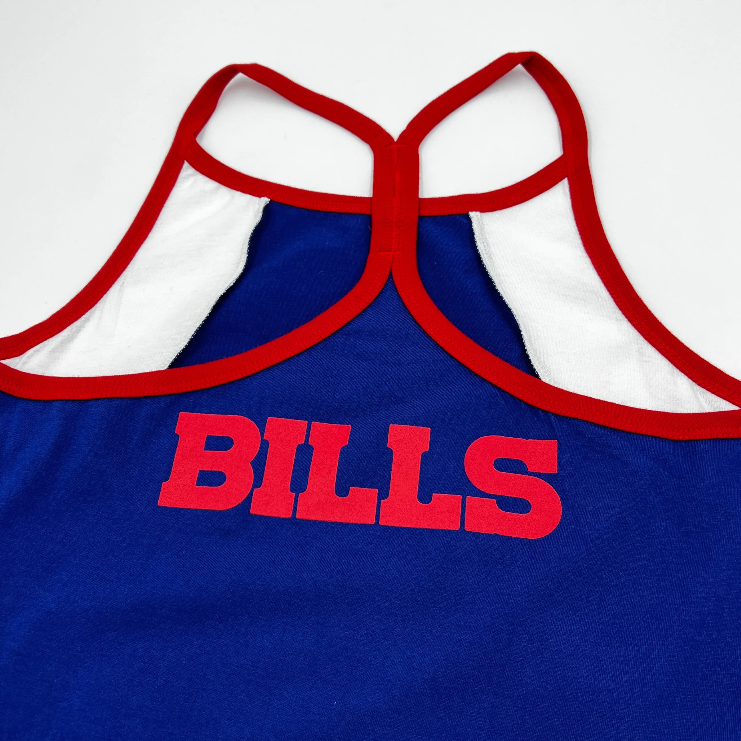 Final Sale - Women's New Era Bills Royal Racerback Tank Top - Image 4