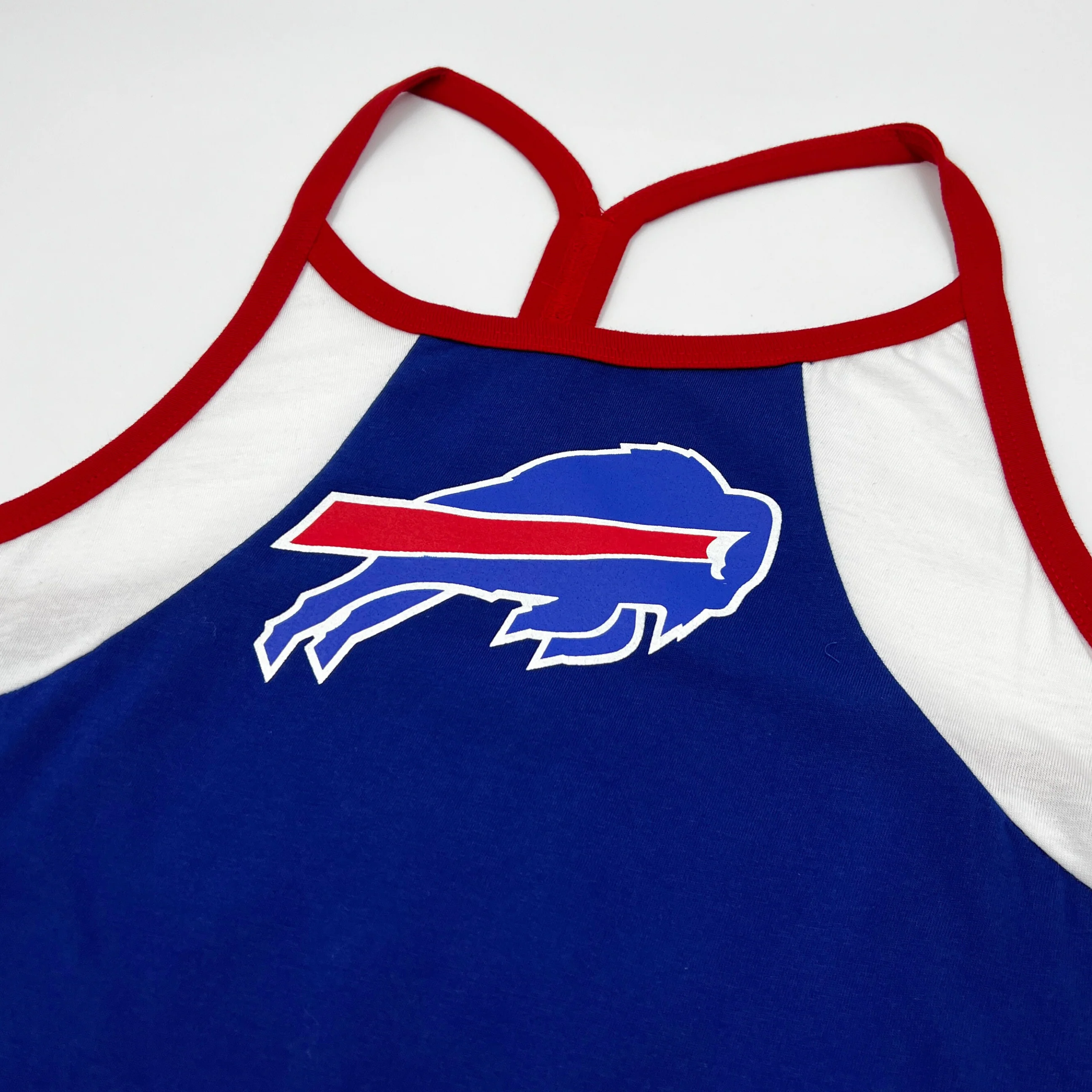 Final Sale - Women's New Era Bills Royal Racerback Tank Top - Image 5