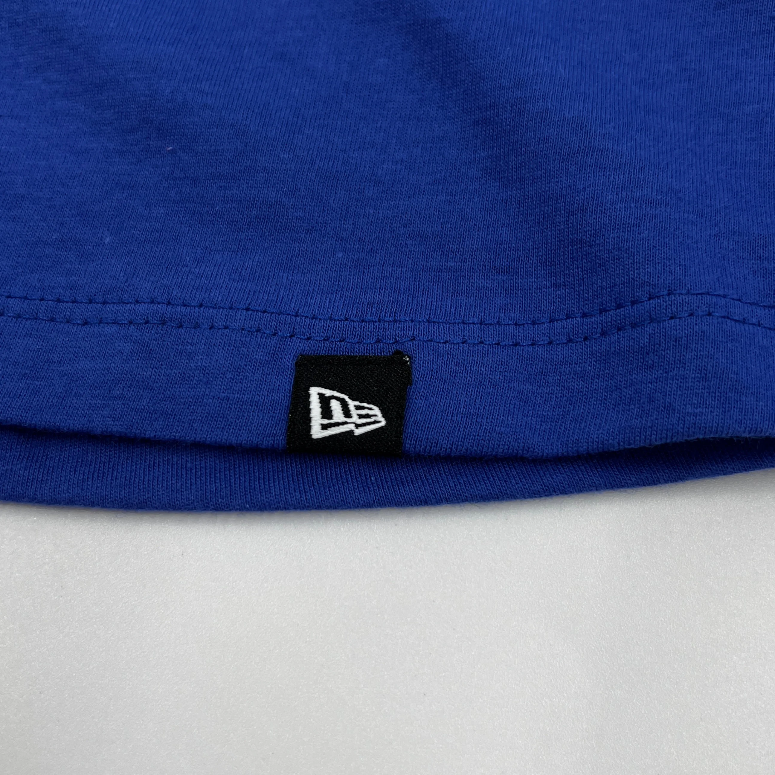Youth Girls New Era Bills Smiling Cap on a Skateboard Short Sleeve Shirt - Image 6