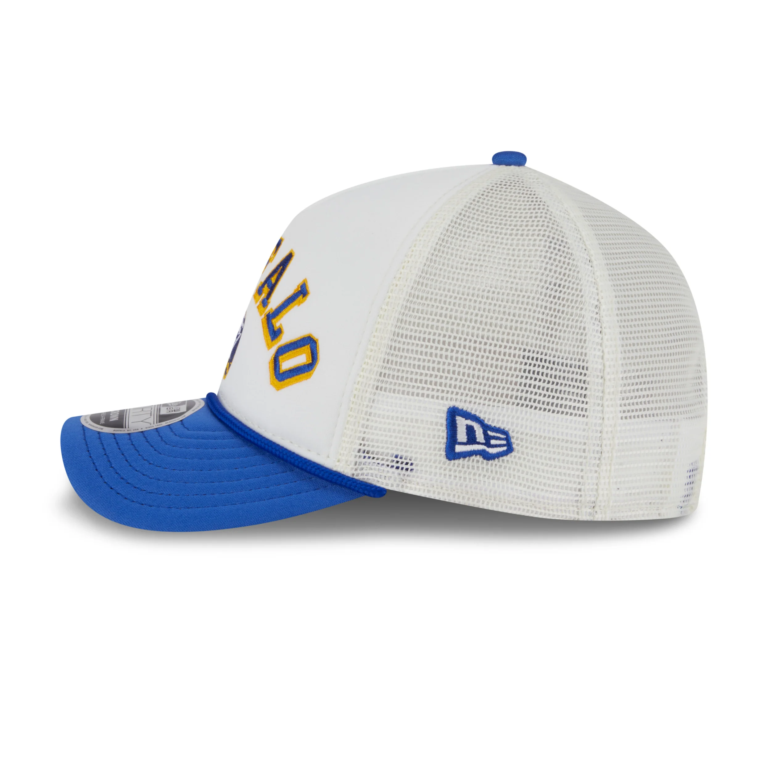 Youth New Era 9FORTY Buffalo Sabres Chrome A-Frame Hat - Image 3